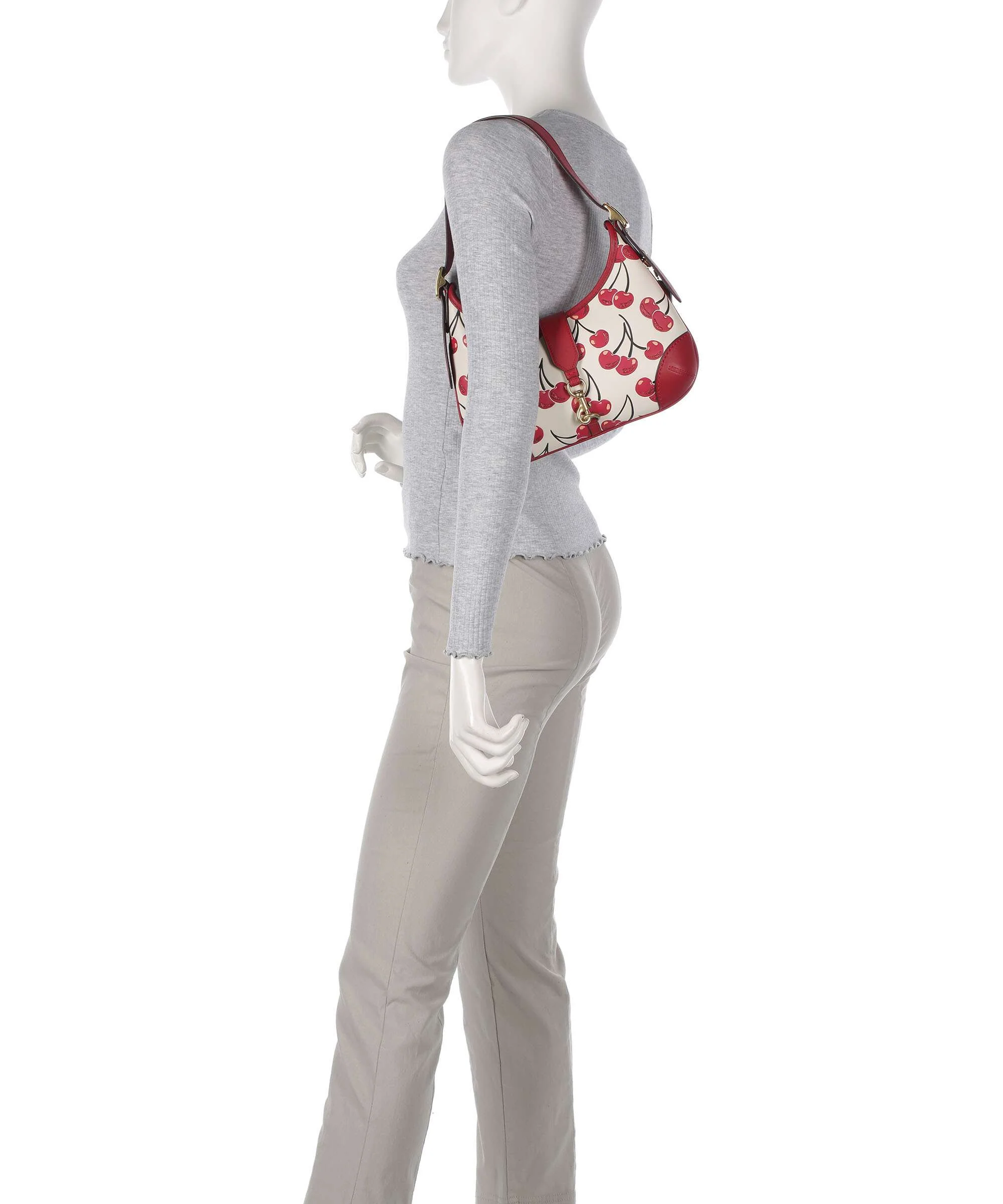 Coach Hamptons Cherry Print Shoulder bag chalk/multicolour - Image 3
