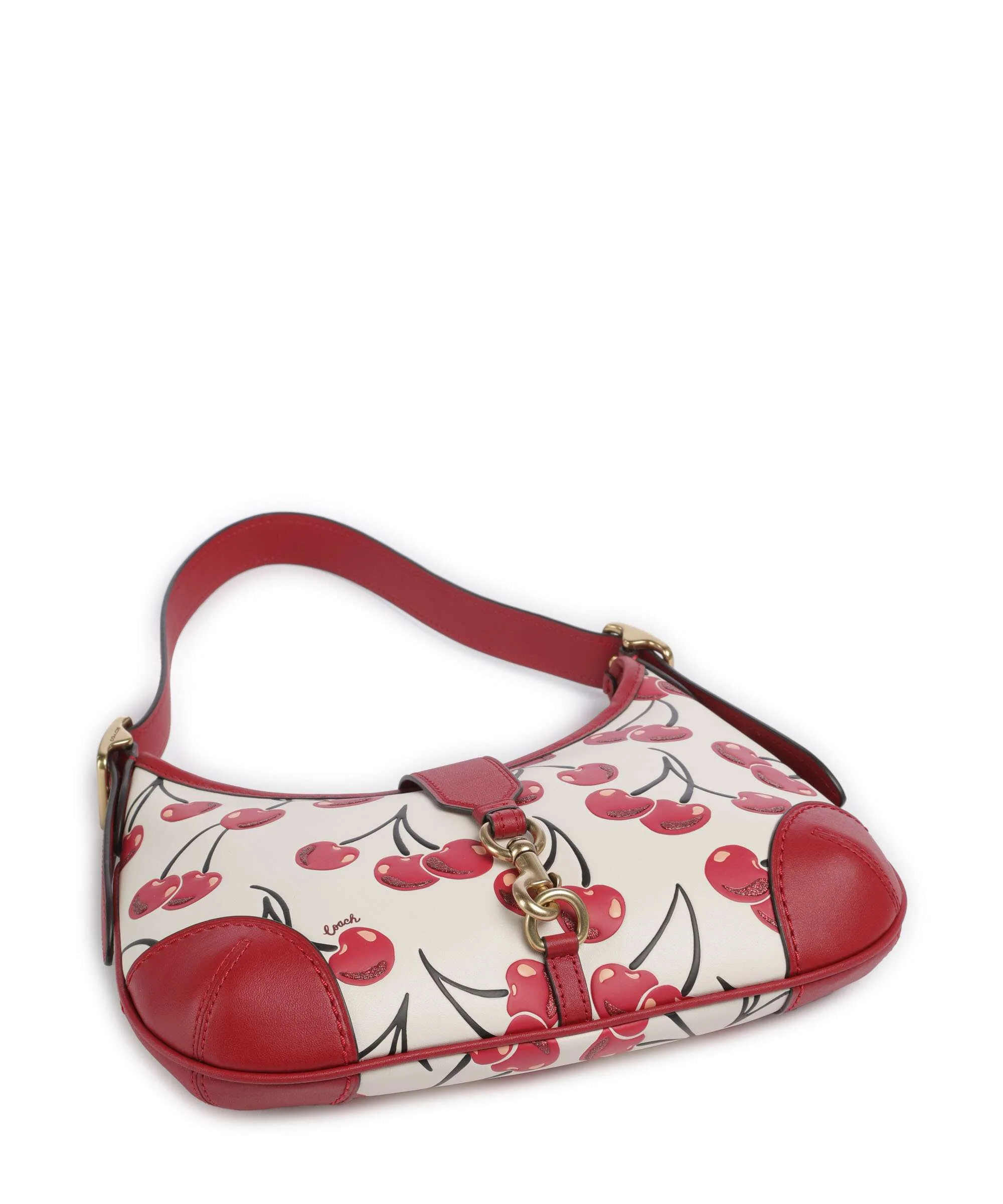 Coach Hamptons Cherry Print Shoulder bag chalk/multicolour - Image 5
