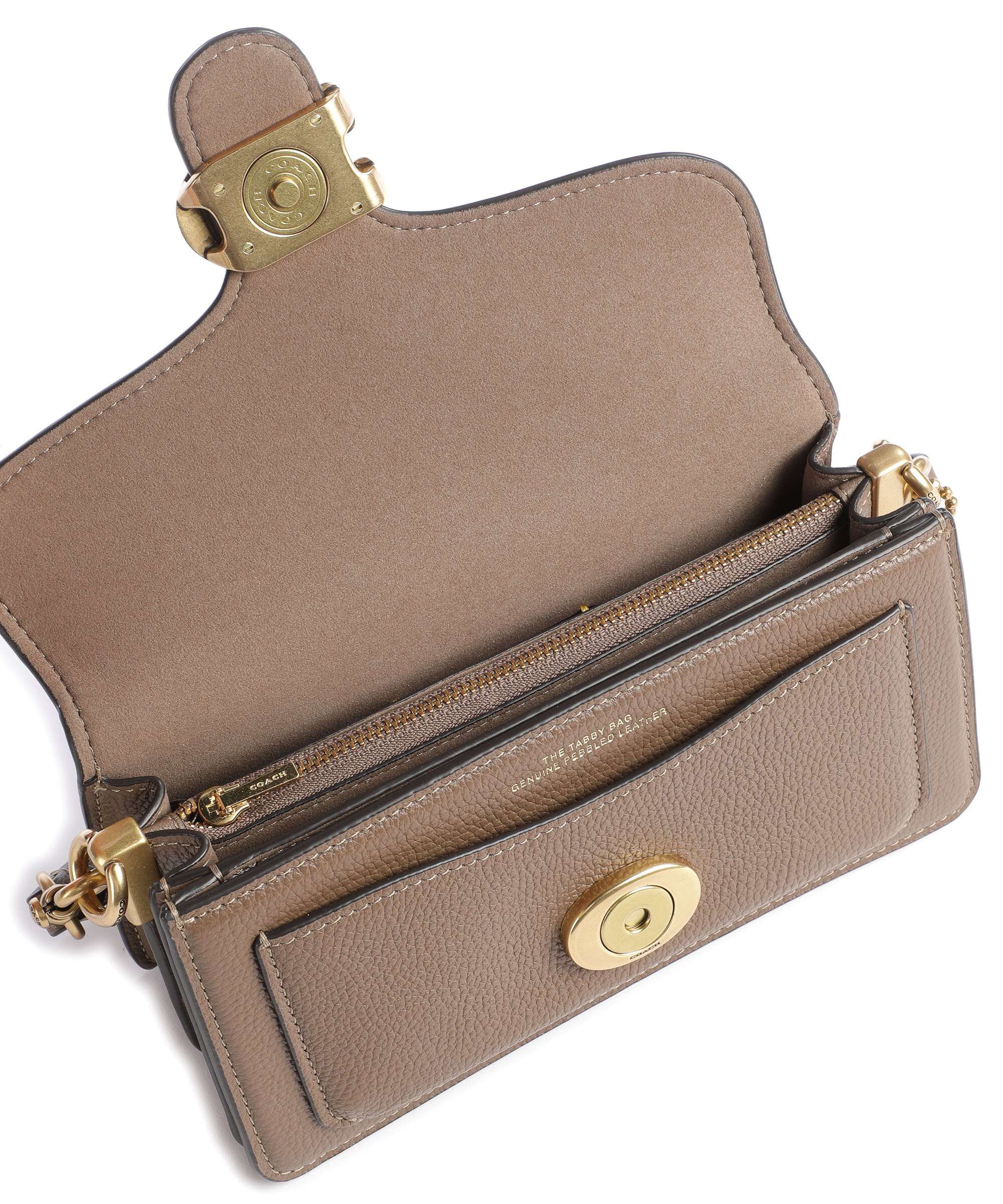 Coach Tabby 20 Crossbody bag dark stone - Image 6