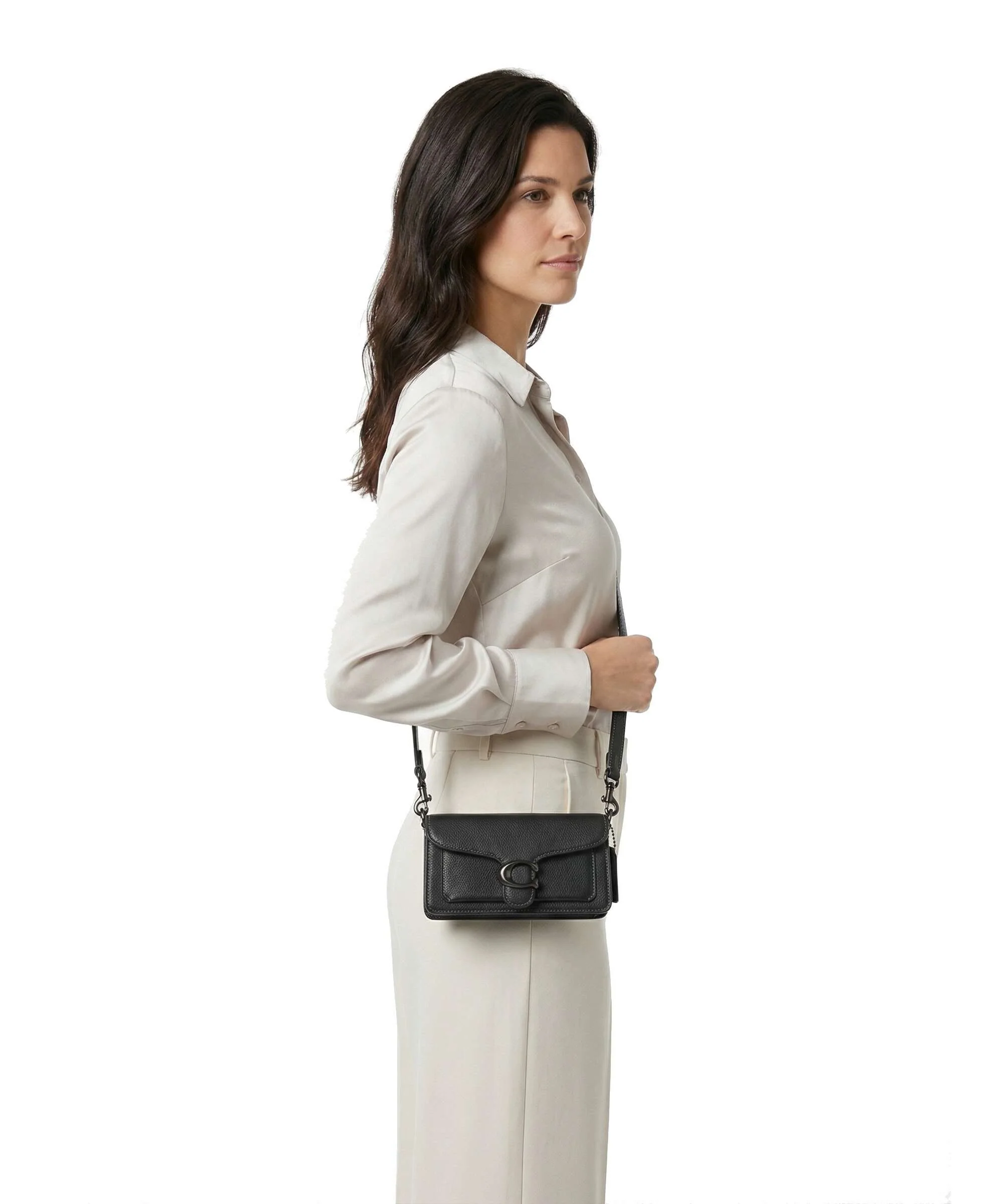 Coach Tabby 20 Crossbody bag black - Image 3