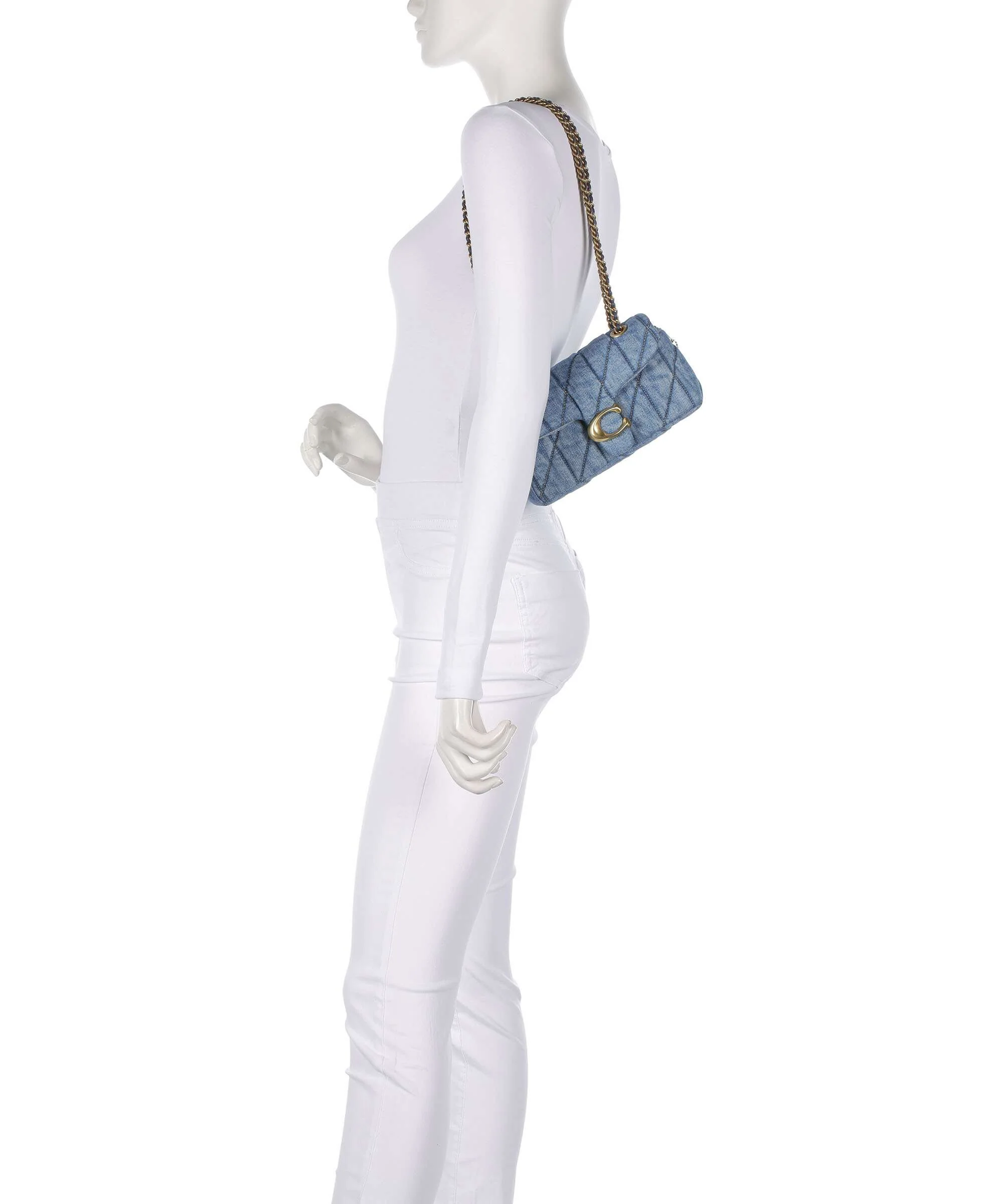 Coach Tabby 20 Shoulder bag indigo - Image 3