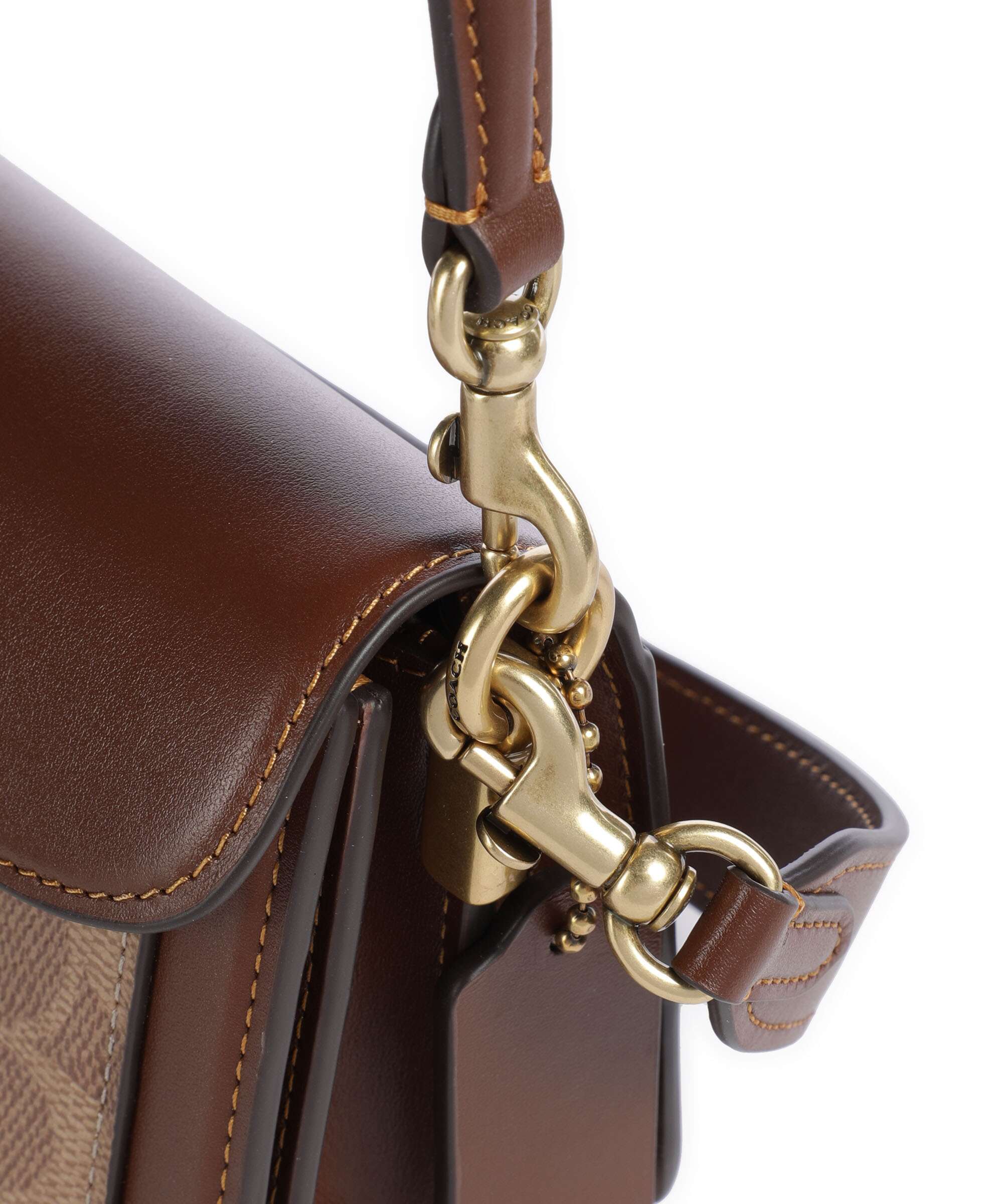 Coach Tabby 20 Shoulder bag tan brown - Image 5