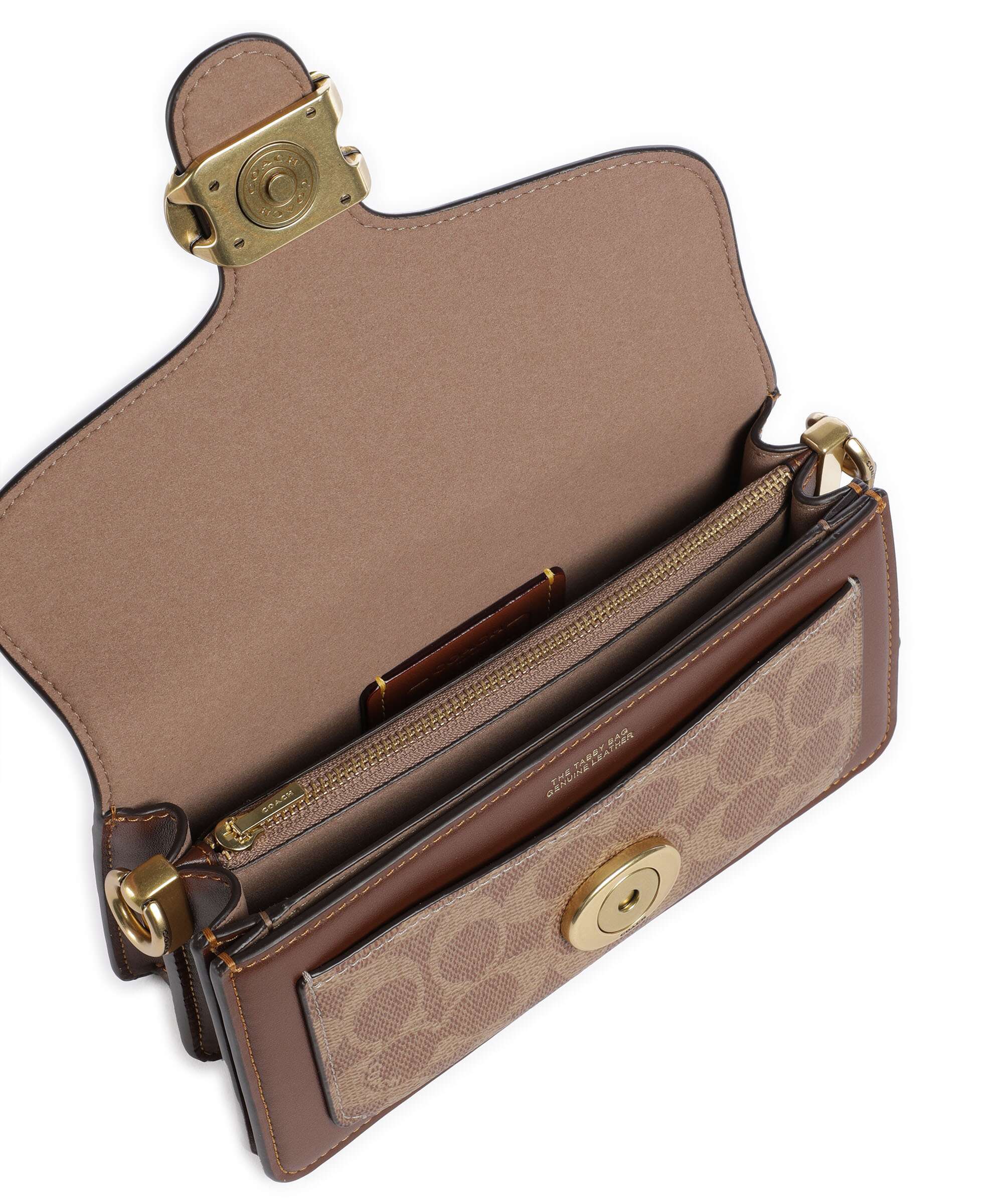 Coach Tabby 20 Shoulder bag tan brown - Image 7