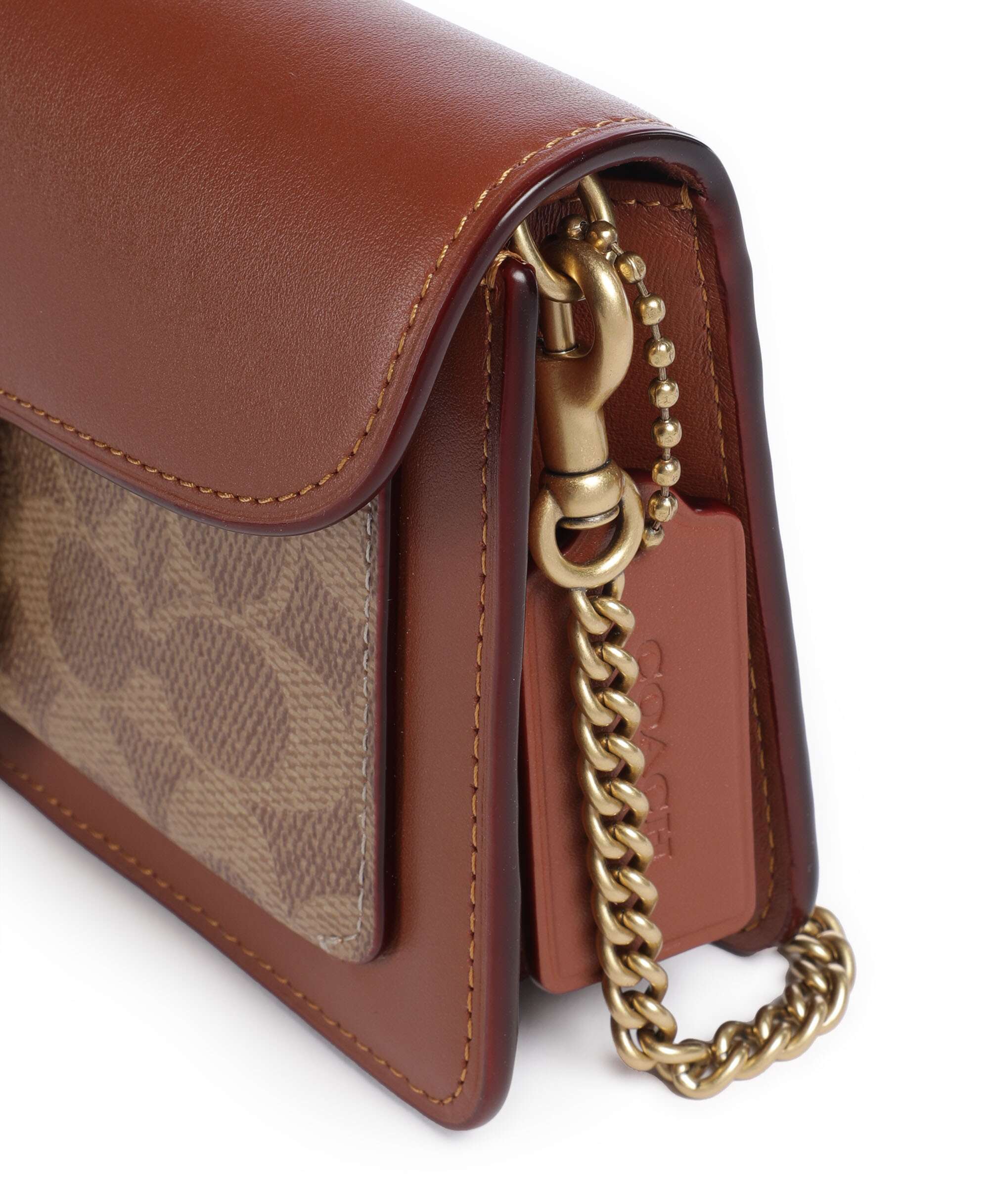 Coach Tabby Chain Crossbody bag tan caramel - Image 4