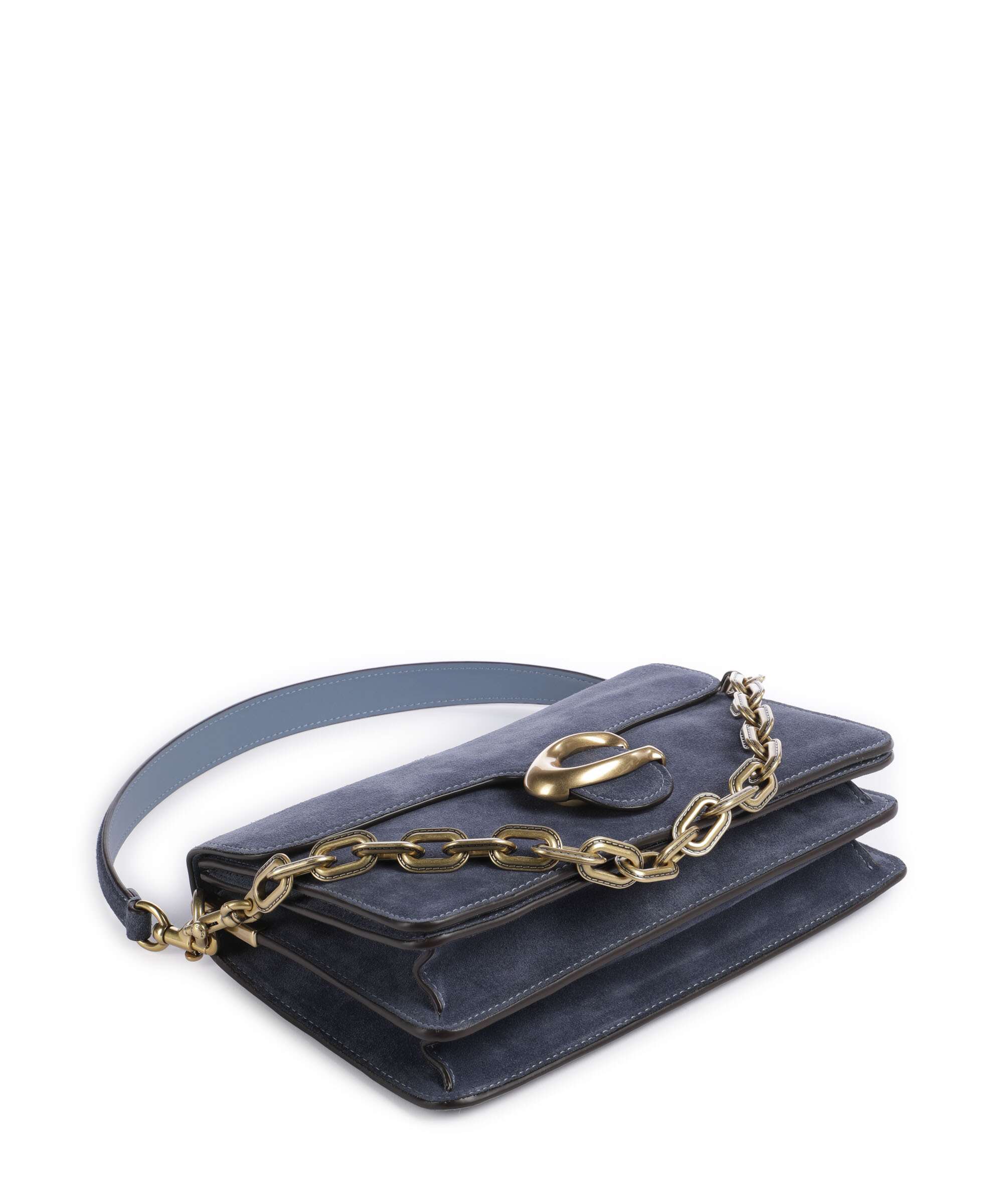Coach Tabby Chain Shoulder bag light denim - Image 6