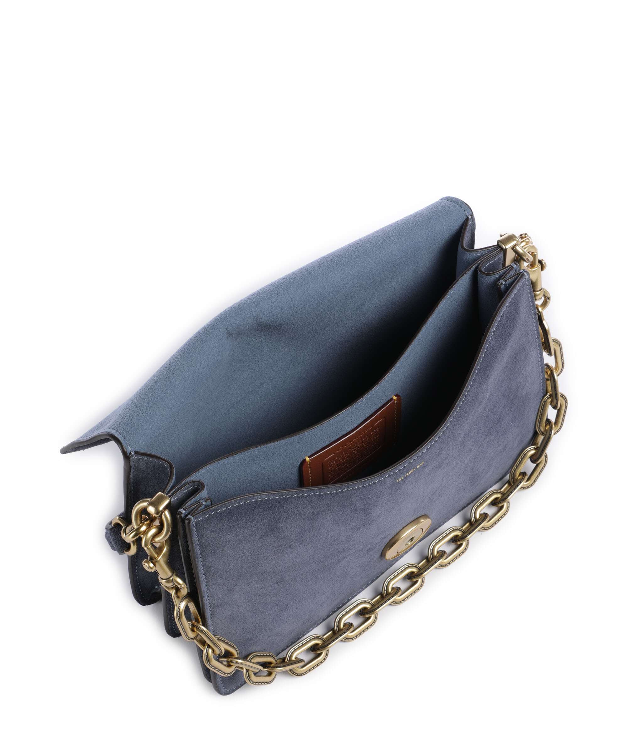 Coach Tabby Chain Shoulder bag light denim - Image 7