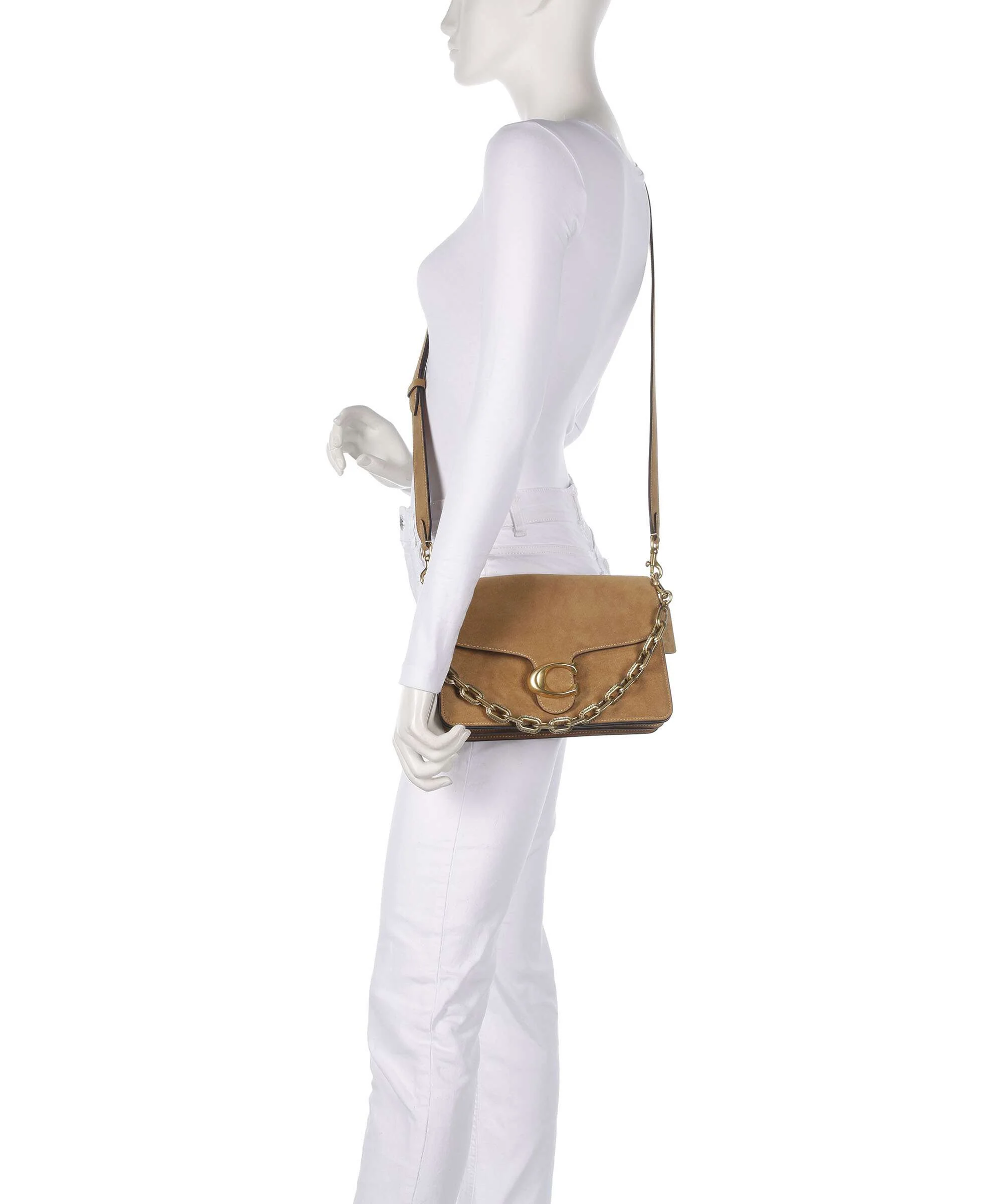 Coach Tabby Chain Shoulder bag sand - Image 4