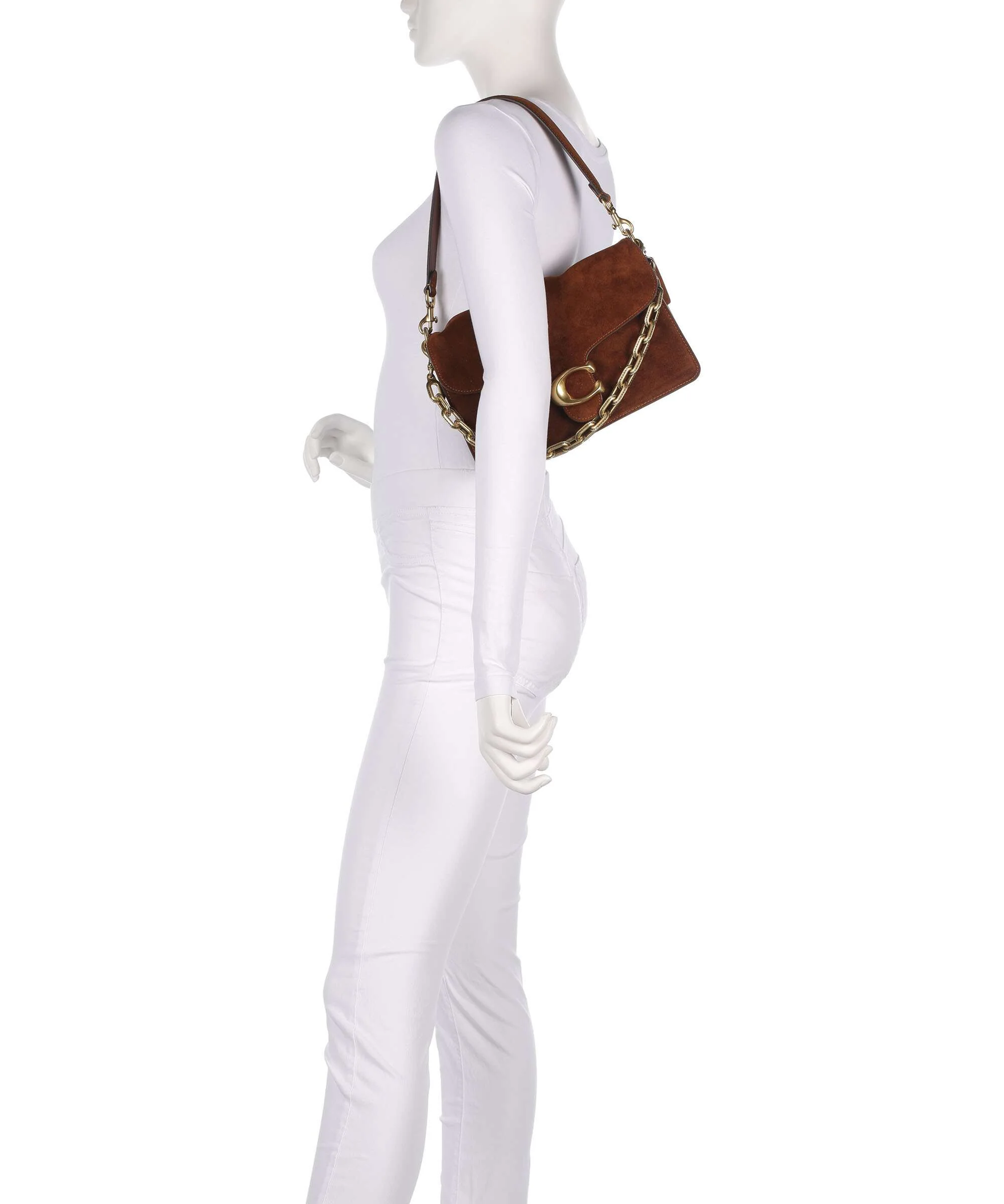 Coach Tabby Chain Shoulder bag warm brown - Image 3