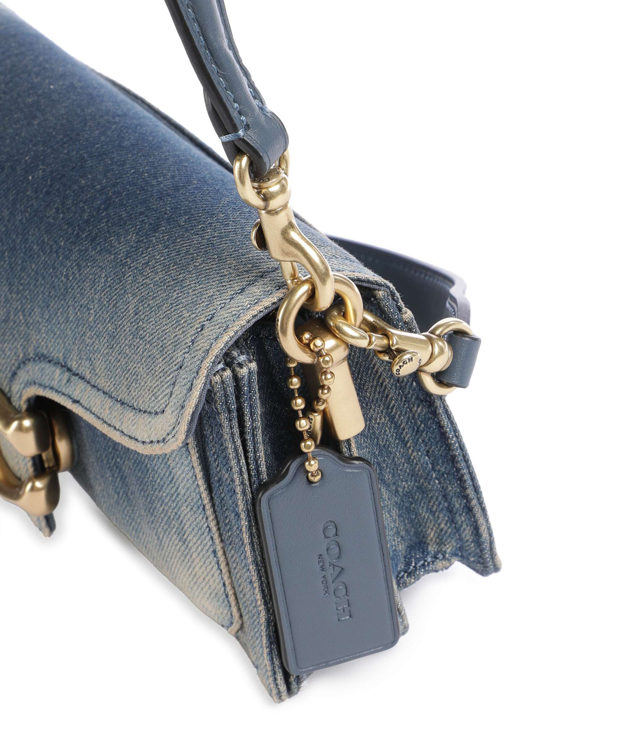 Coach Tabby Loved Denim 20 Shoulder bag dark indigo - Image 5