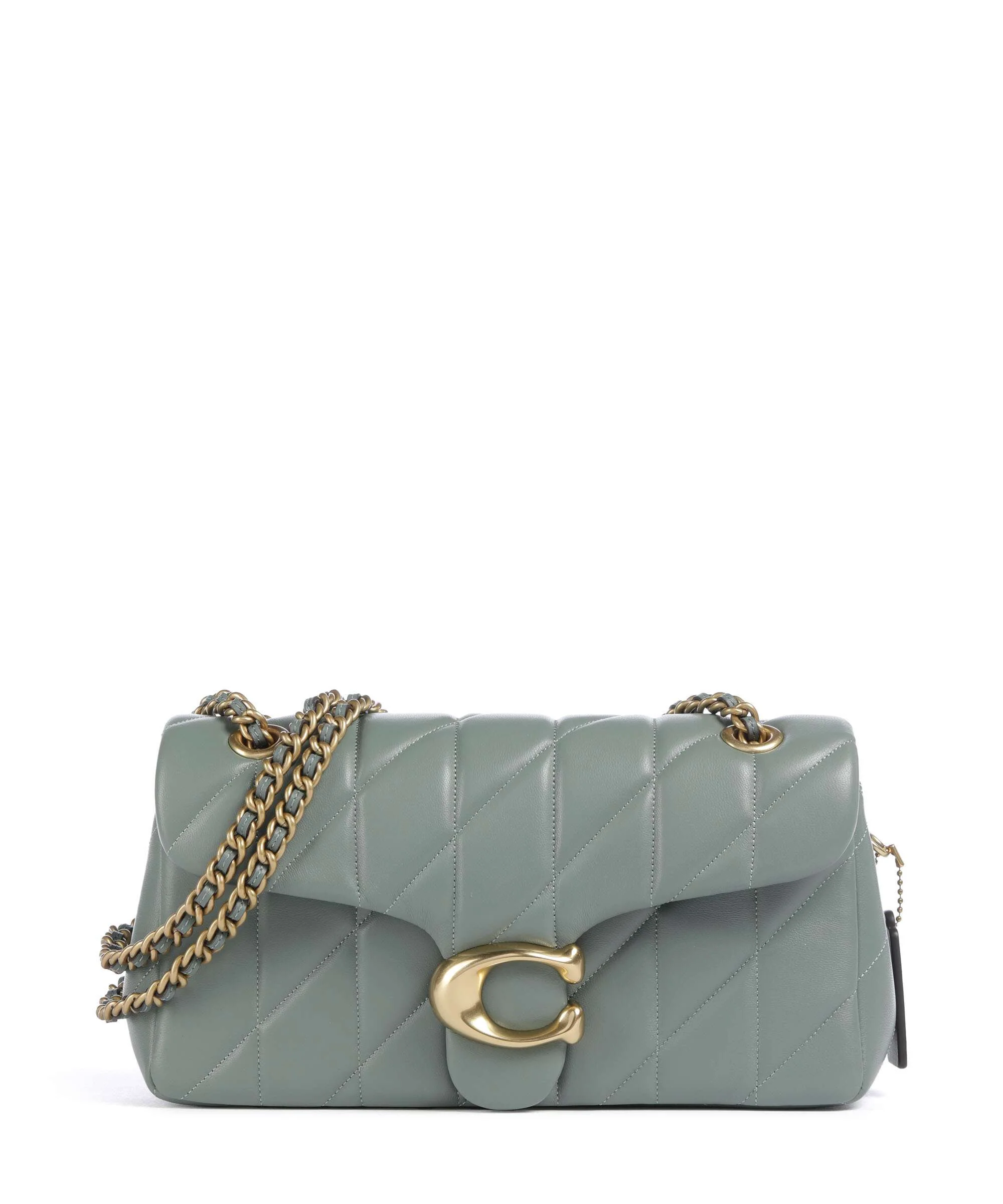 Coach Tabby Quilted 26 Shoulder bag sage