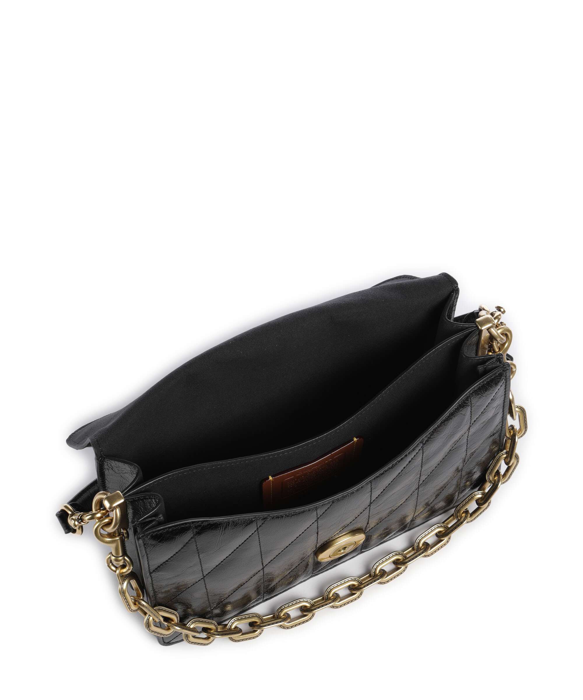Coach Tabby Quilted Glazed Shoulder bag black - Image 7