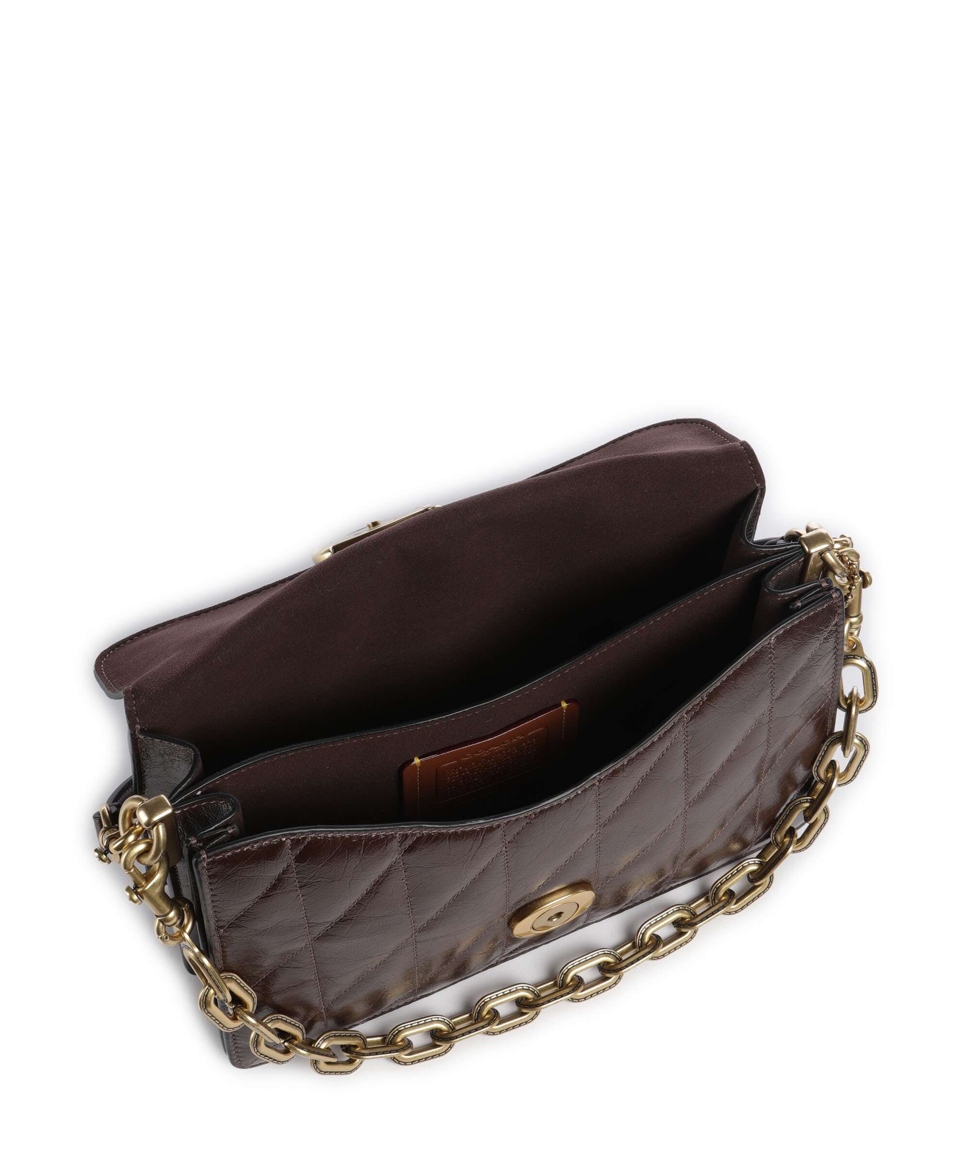 Coach Tabby Quilted Glazed Shoulder bag maple - Image 7