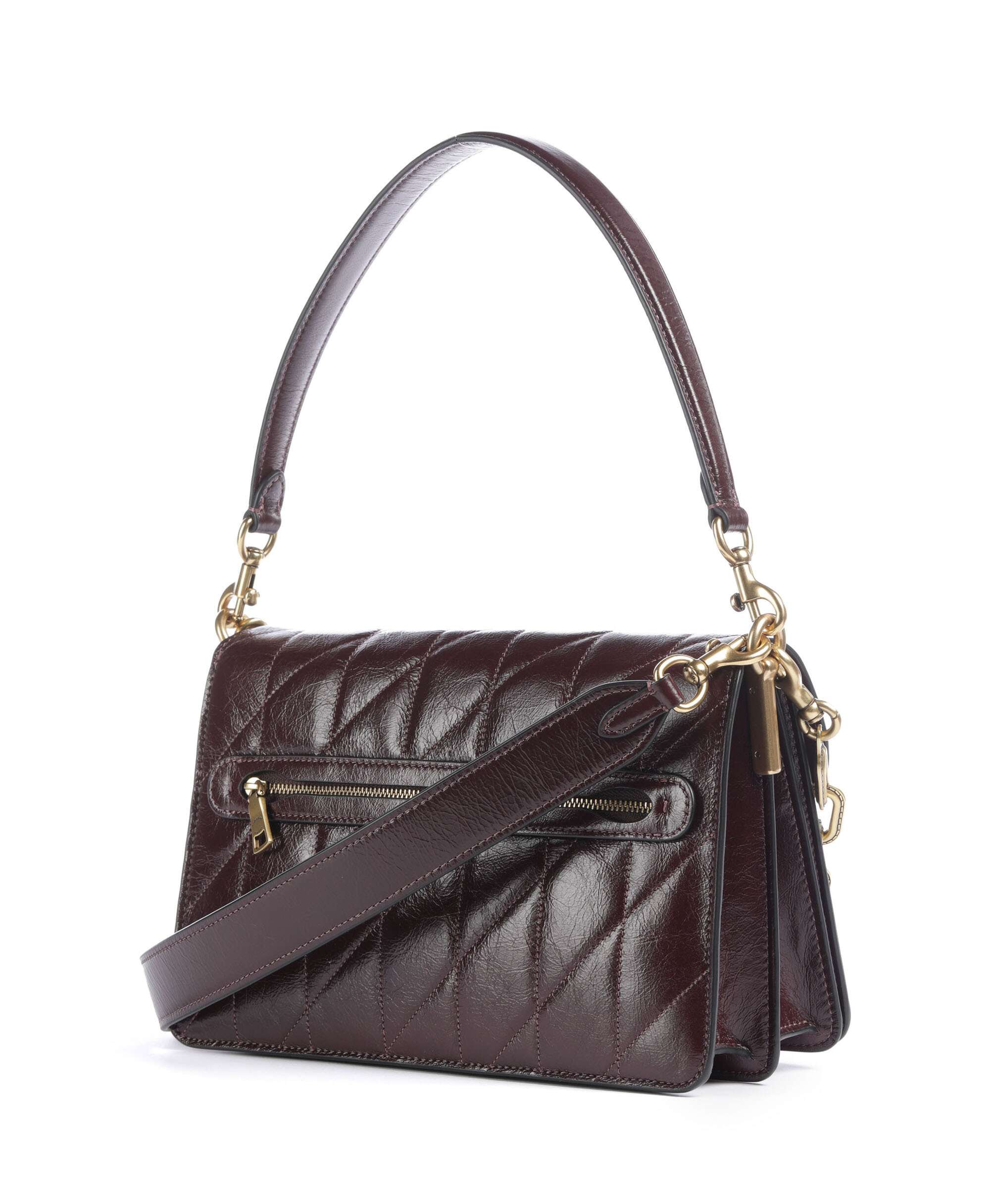 Coach Tabby Quilted Glazed Shoulder bag black currant - Image 2