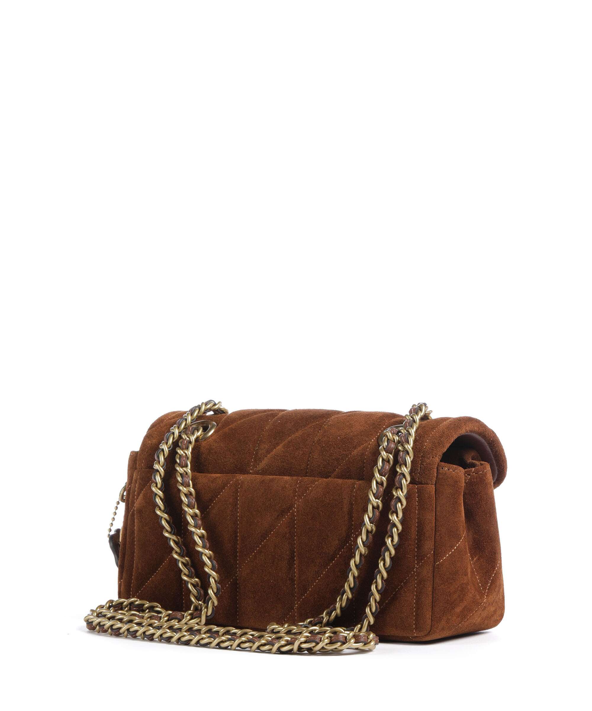 Coach Tabby Quilted Suede 20 Shoulder bag warm brown - Image 2