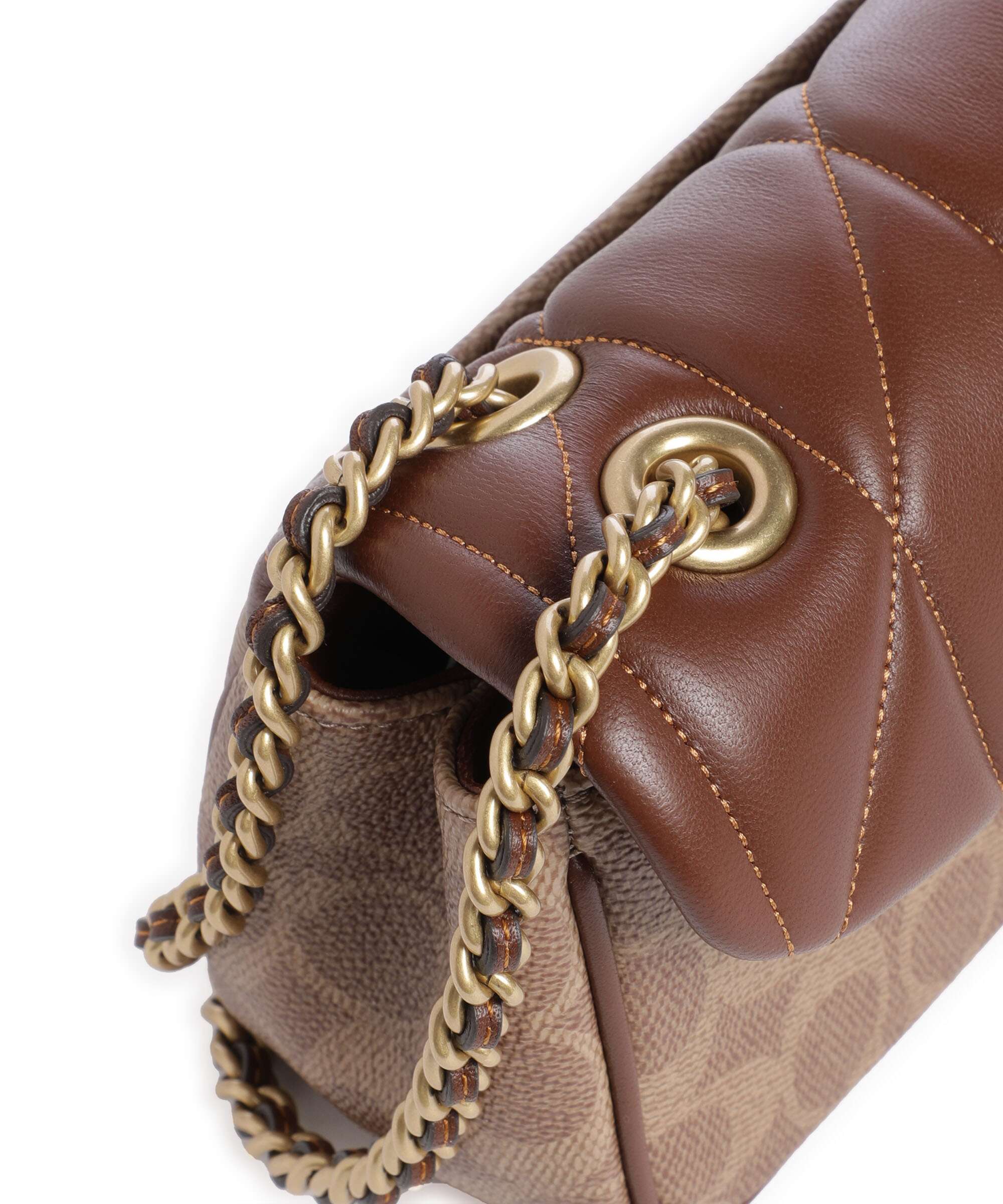 Coach Tabby Signature 20 Shoulder bag tan brown - Image 5