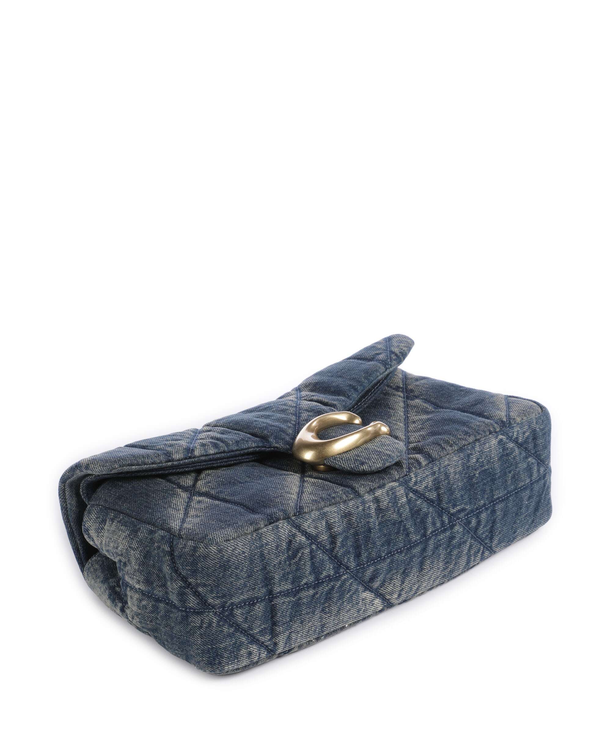 Coach Tabby Soft Quilted Loved Denim 26 Shoulder bag dark indigo - Image 6