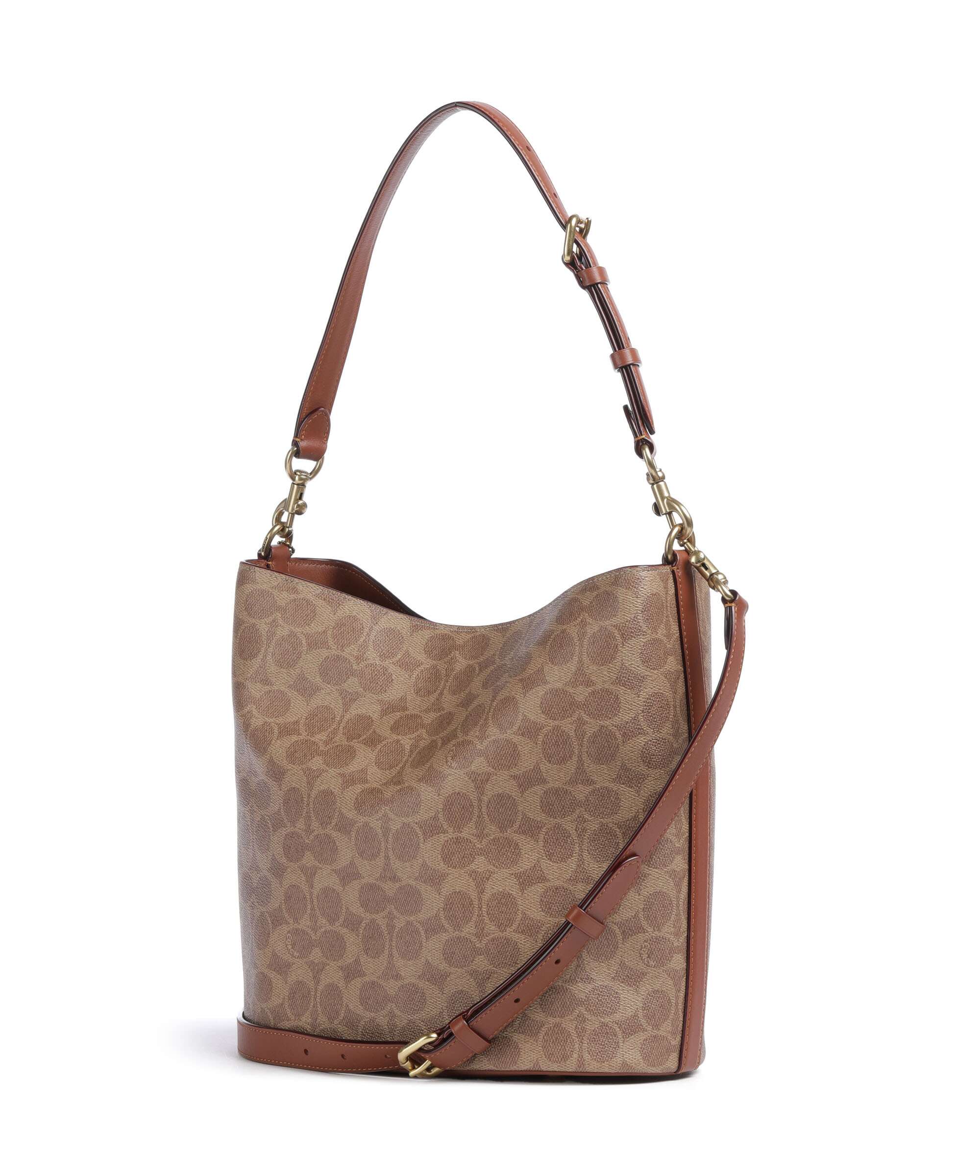 Coach Willow Signature Hobo bag tan caramel - Image 2