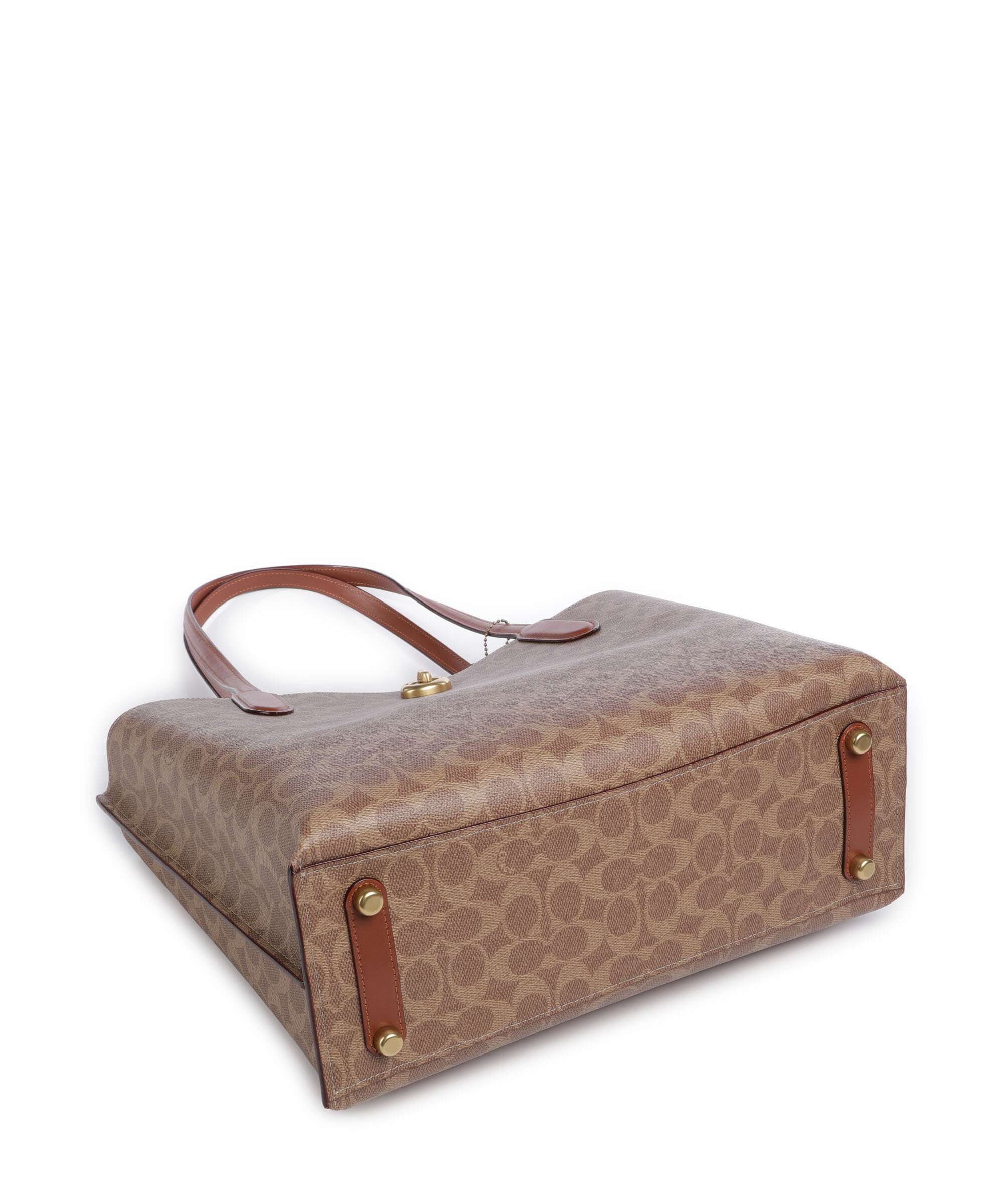 Coach Willow Signature Tote bag tan caramel - Image 5