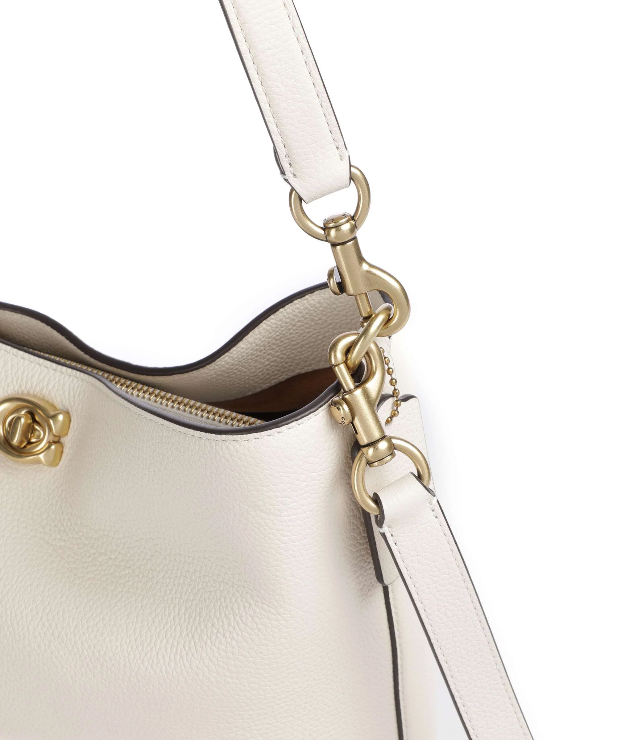 Coach Willow Soft Hobo bag chalk - Image 4