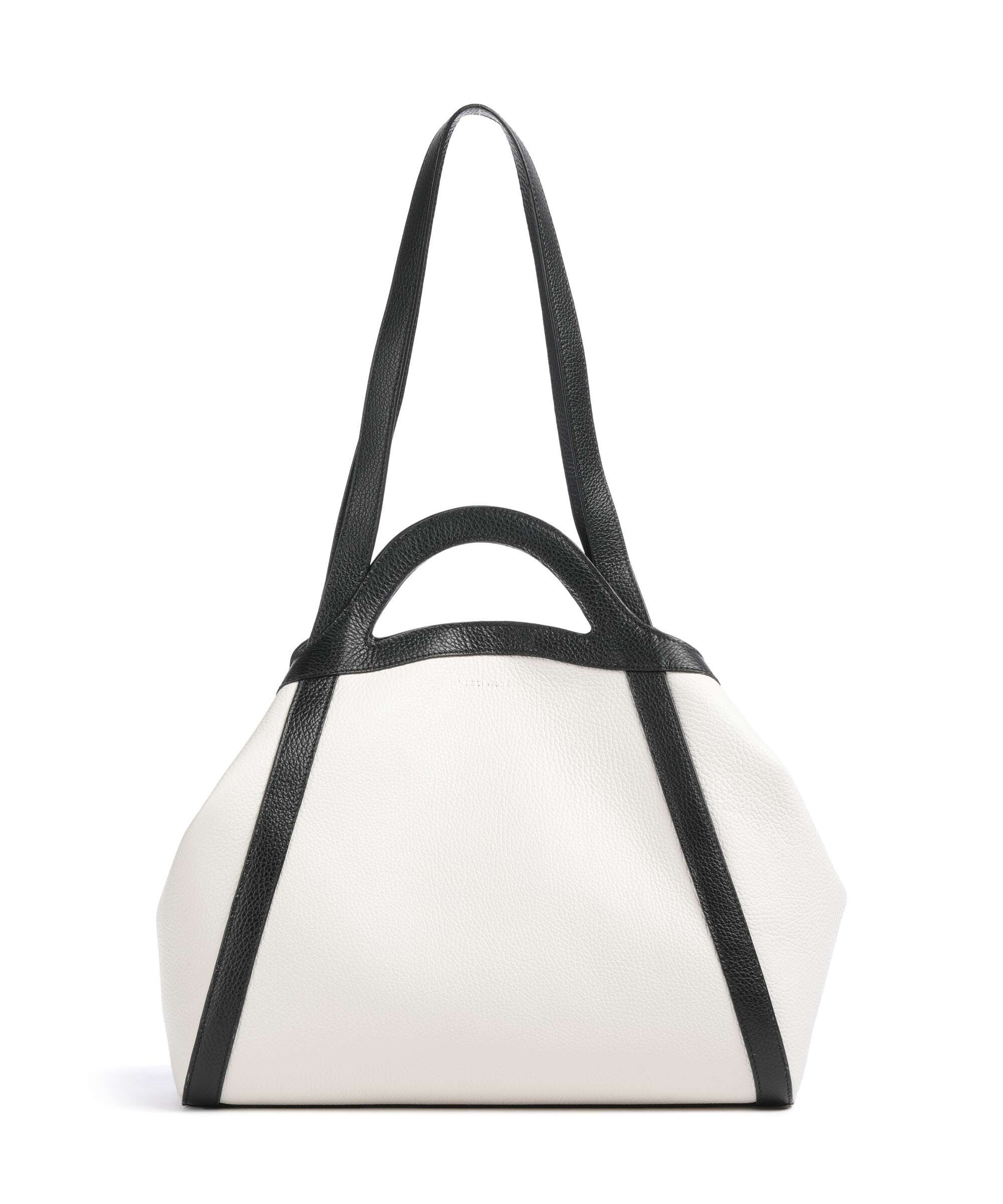 Coccinelle Amalia Tote bag blanco/noir - Image 2