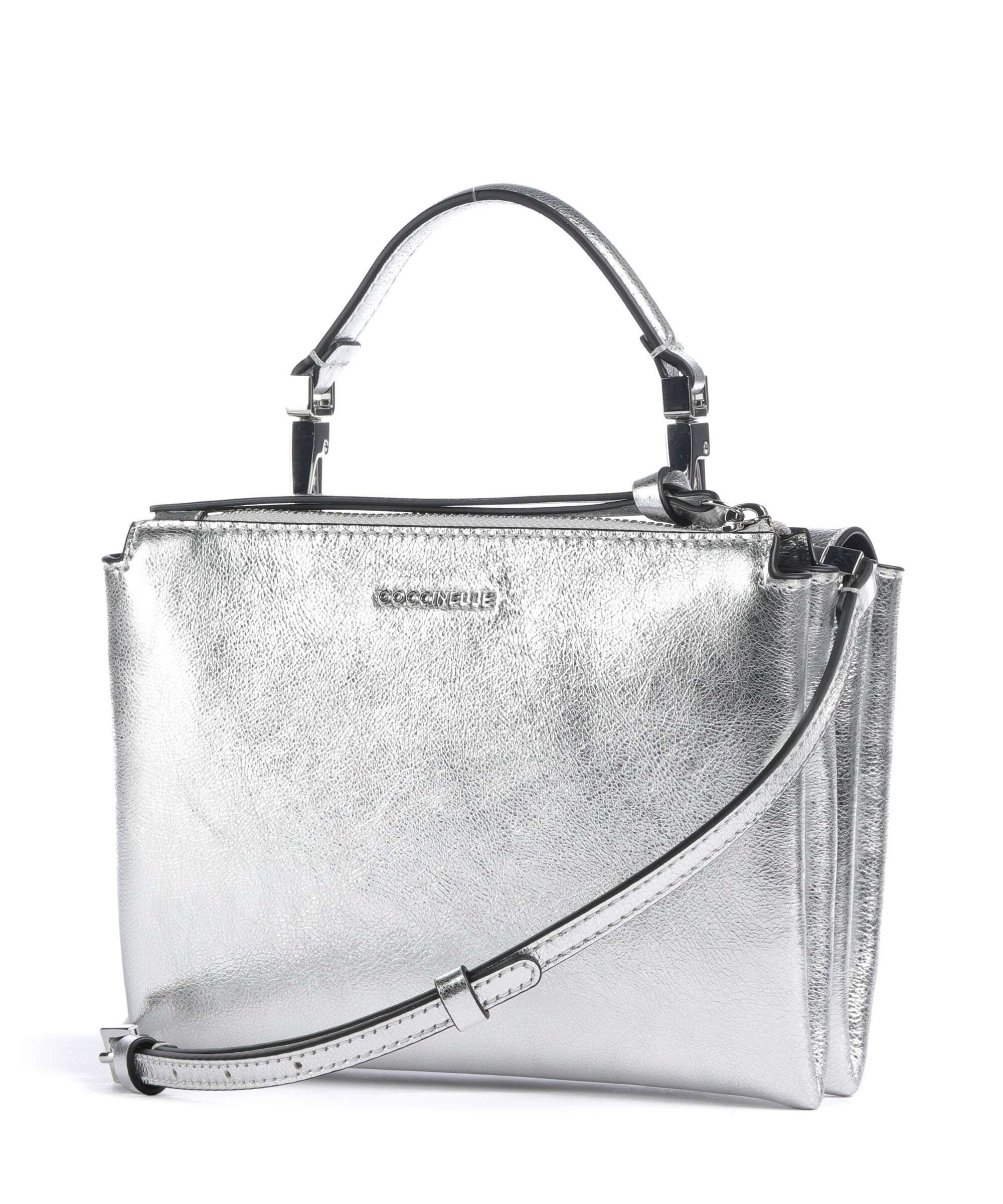 Coccinelle Arlettis Crossbody bag silver - Image 2
