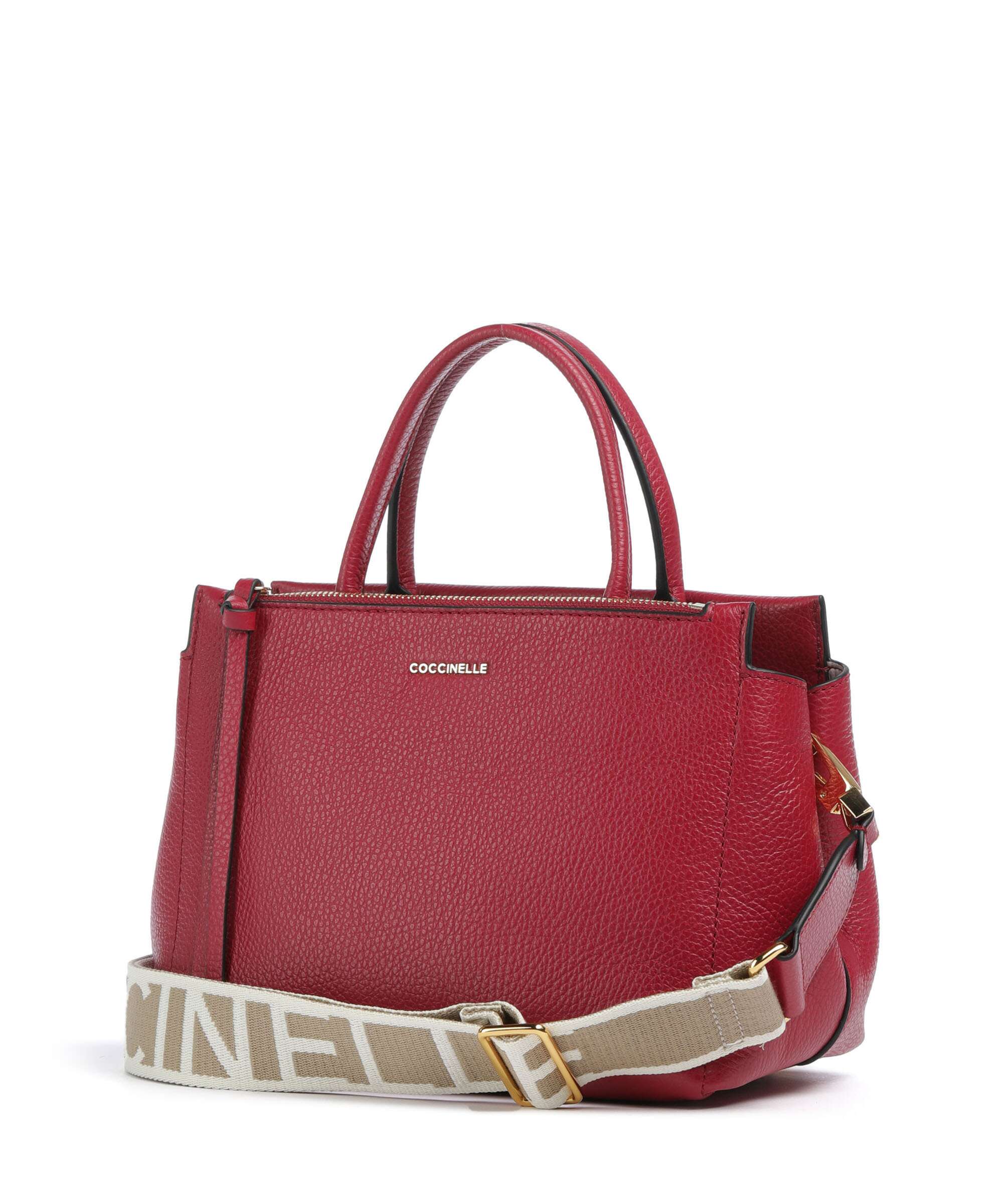 Coccinelle Arlettis Signature Handbag sangria - Image 2
