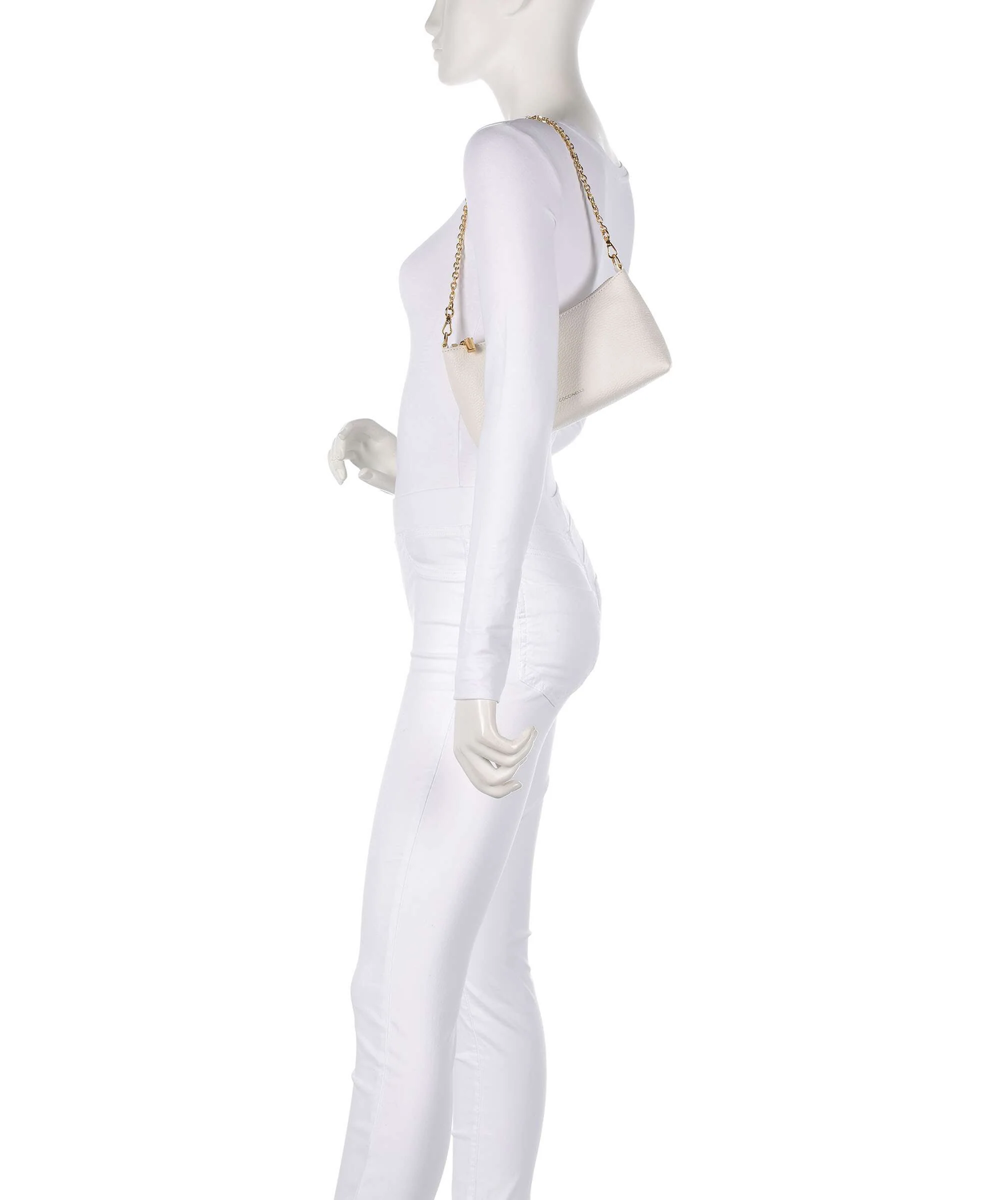 Coccinelle Aura Shoulder bag blanco - Image 3