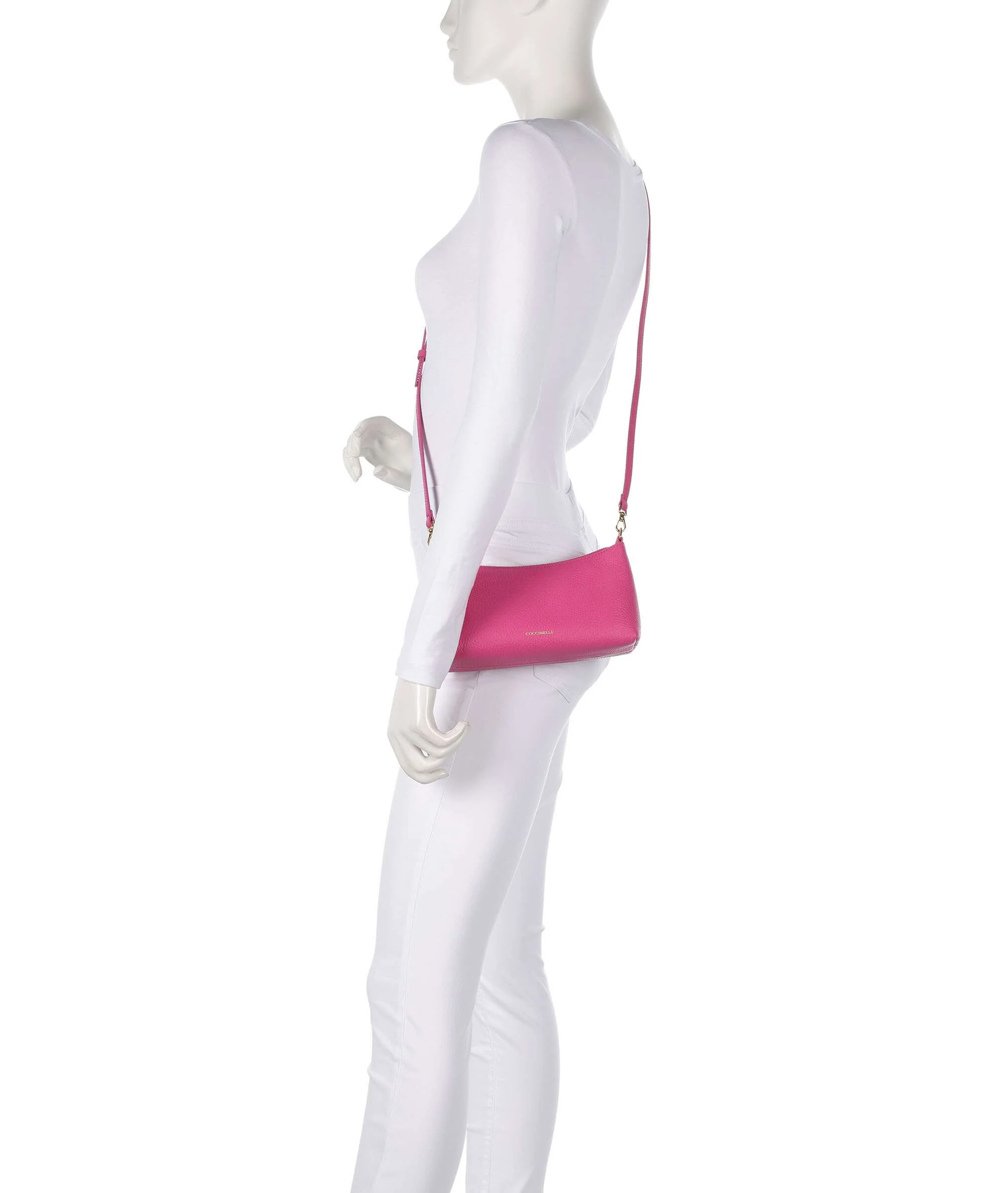 Coccinelle Aura Shoulder bag new fucsia - Image 4