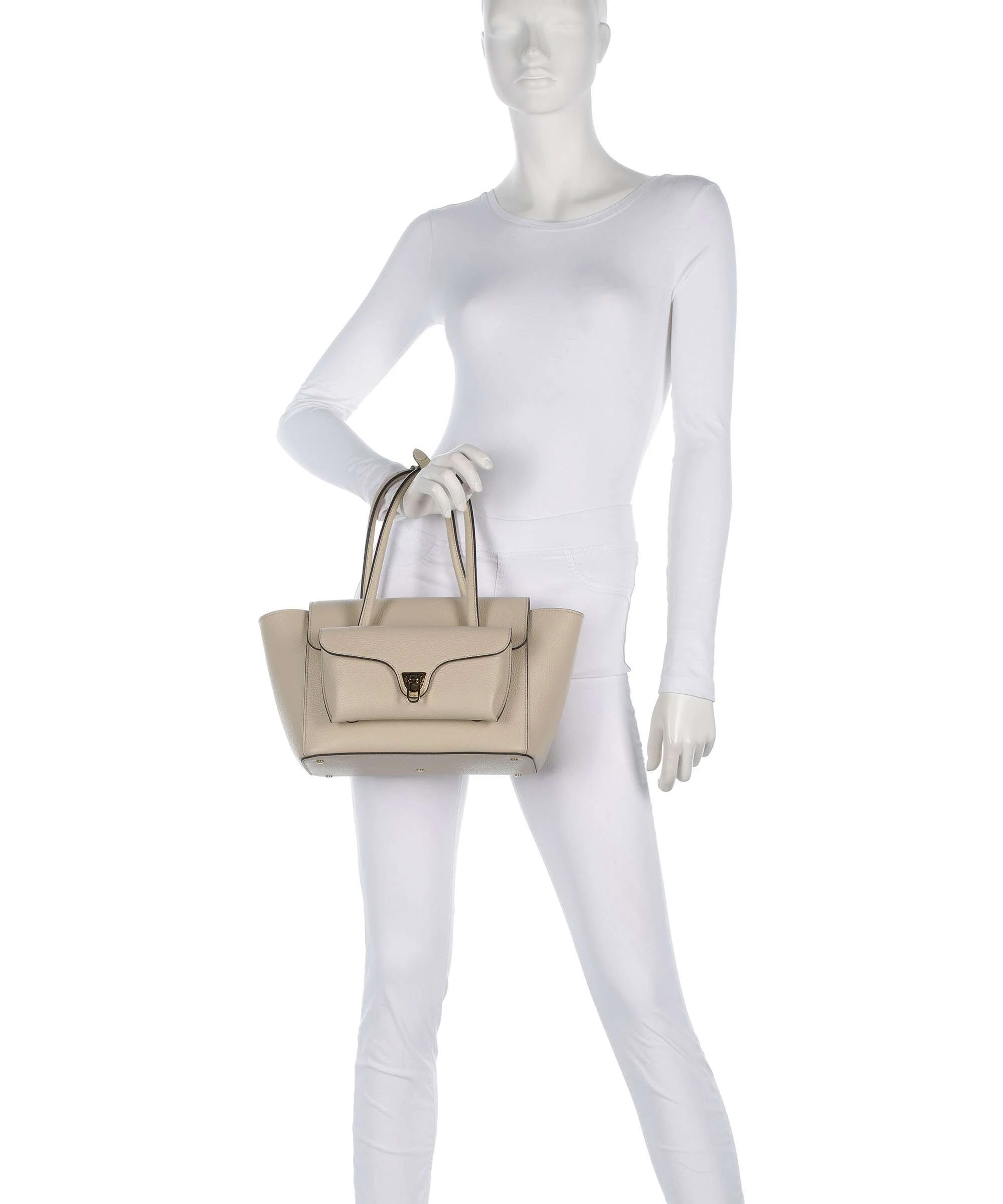 Coccinelle Beat Double Handbag sandshell - Image 3