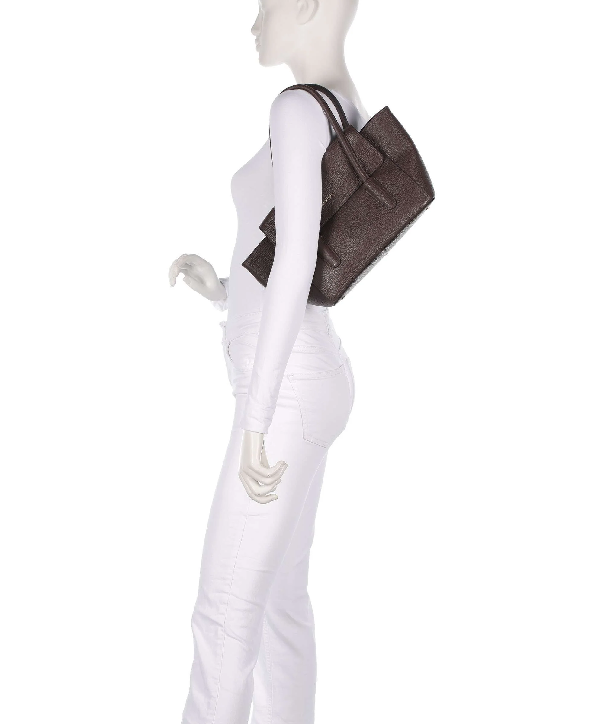 Coccinelle Beat Double Handbag brunette - Image 4