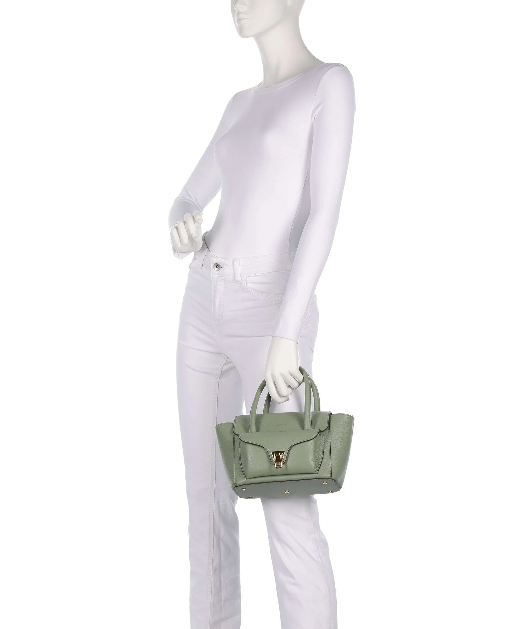 Coccinelle Beat Double Handbag greenery - Image 3