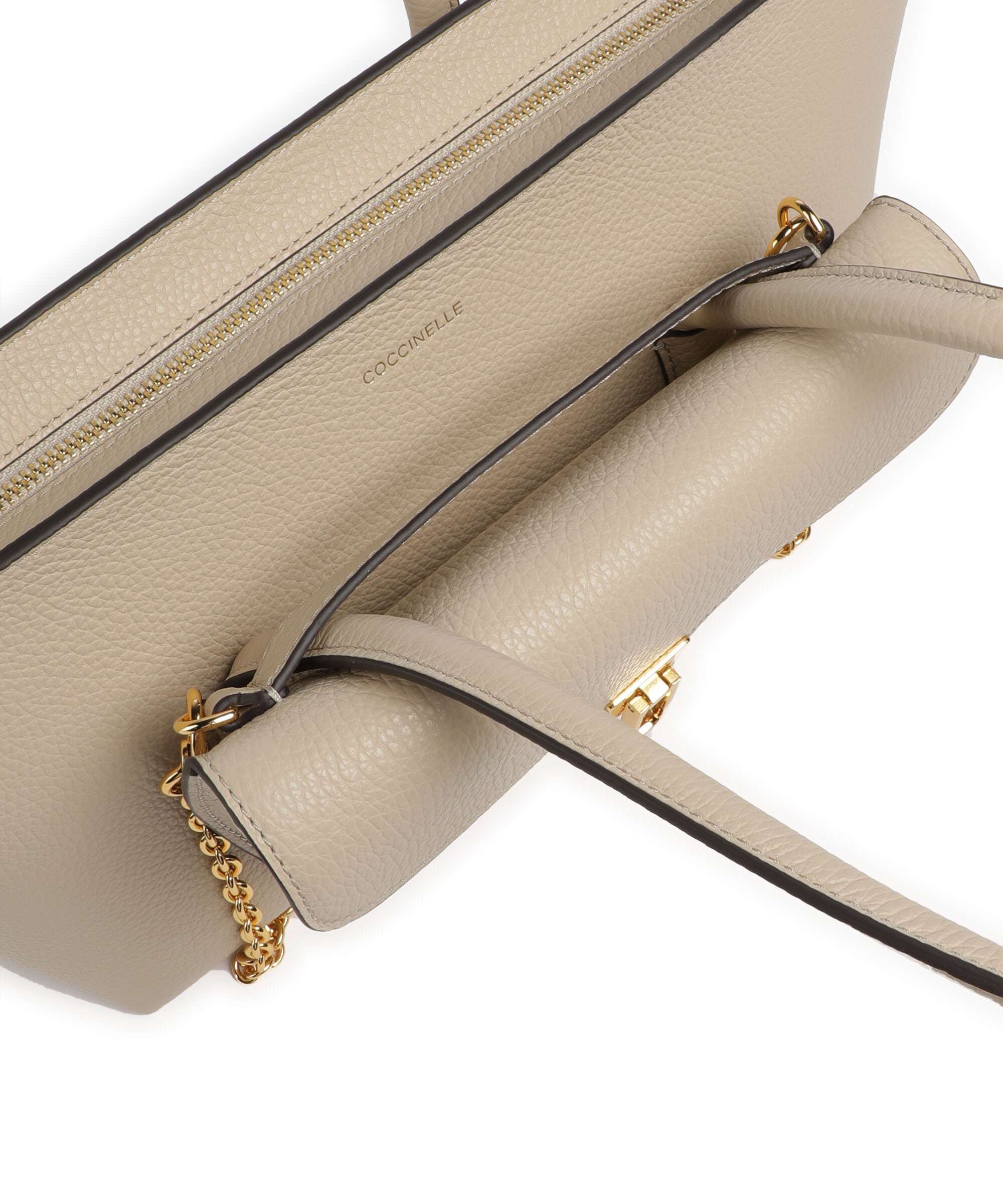 Coccinelle Beat Double Shoulder bag sandshell - Image 6