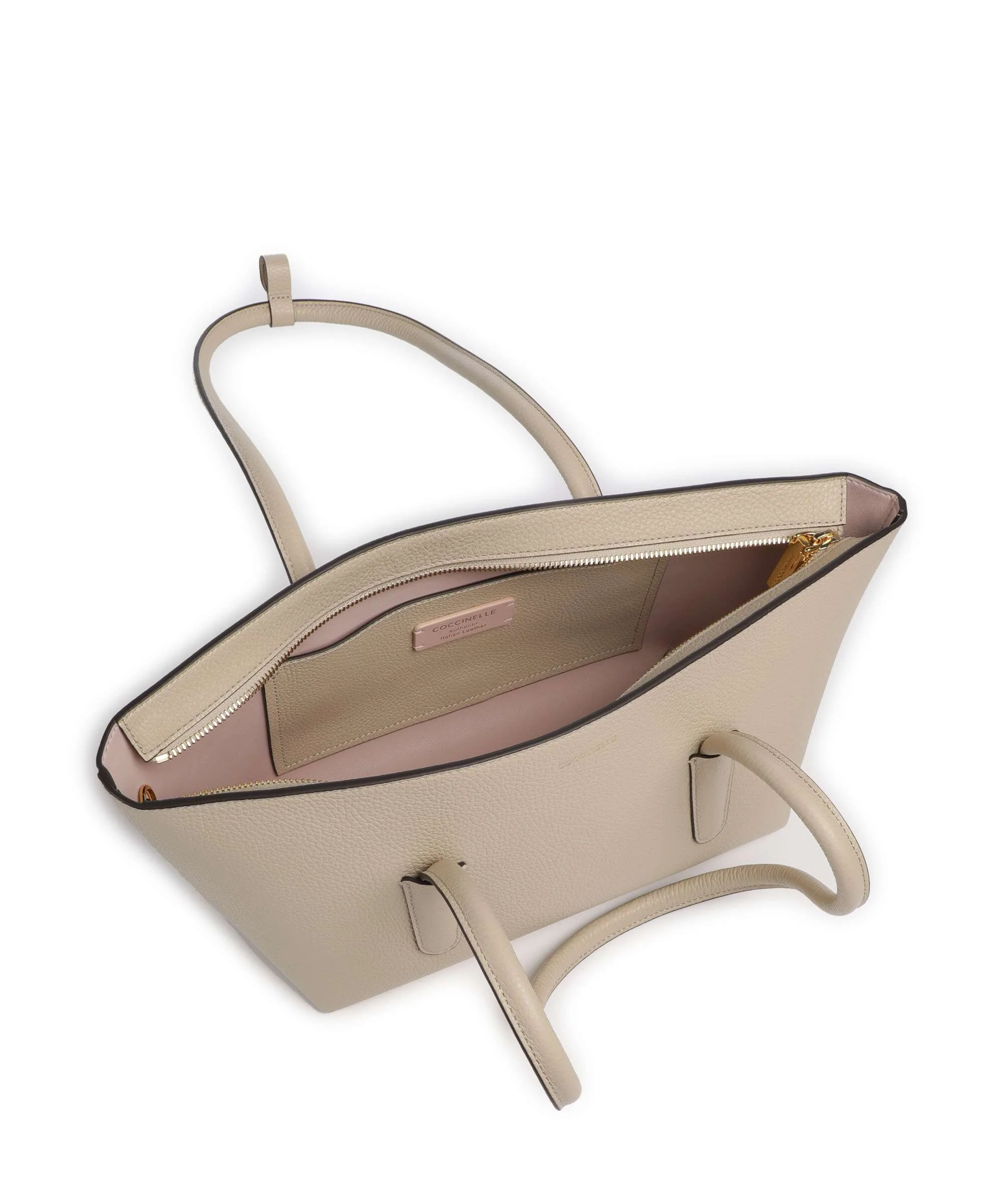 Coccinelle Beat Double Shoulder bag sandshell - Image 7