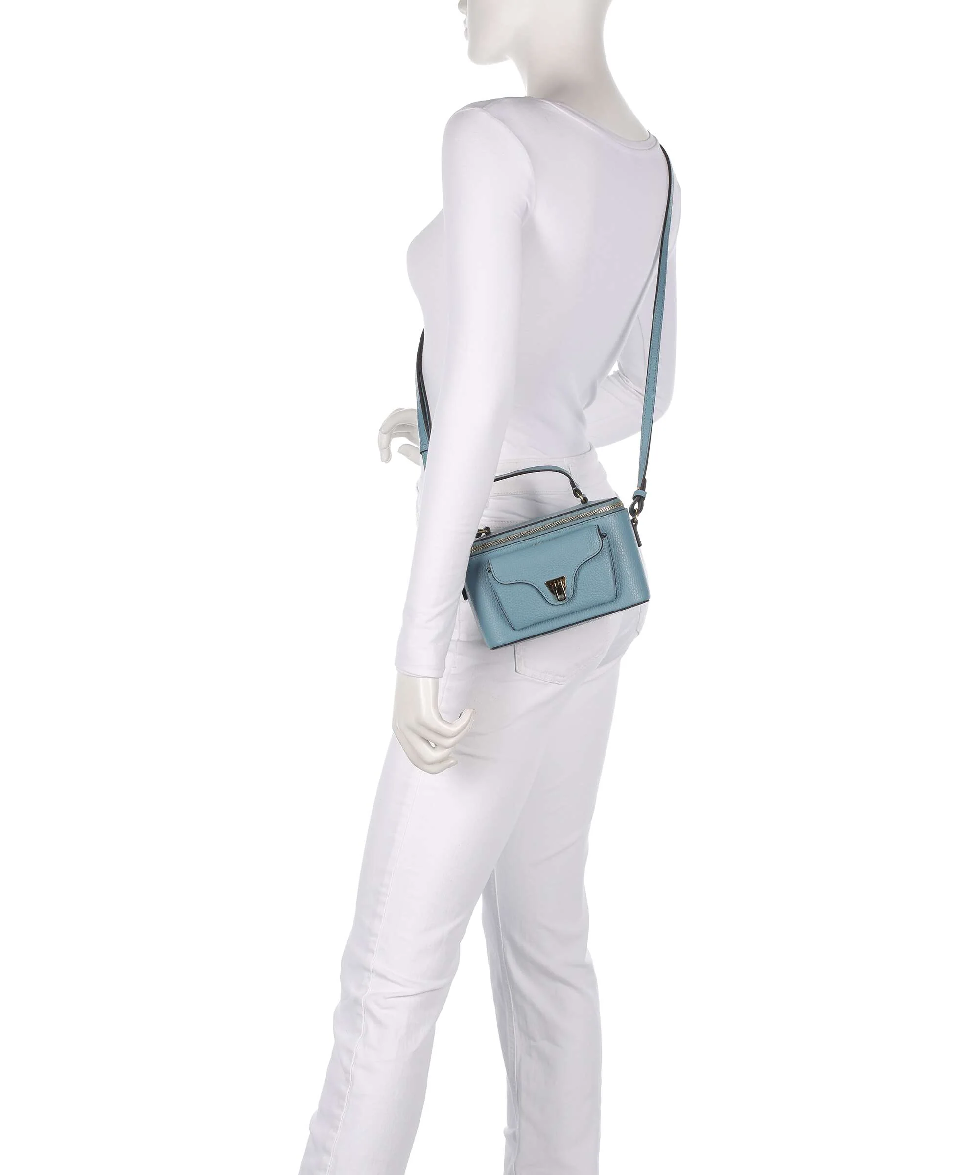 Coccinelle Beat Generation Crossbody bag arctic blue - Image 3