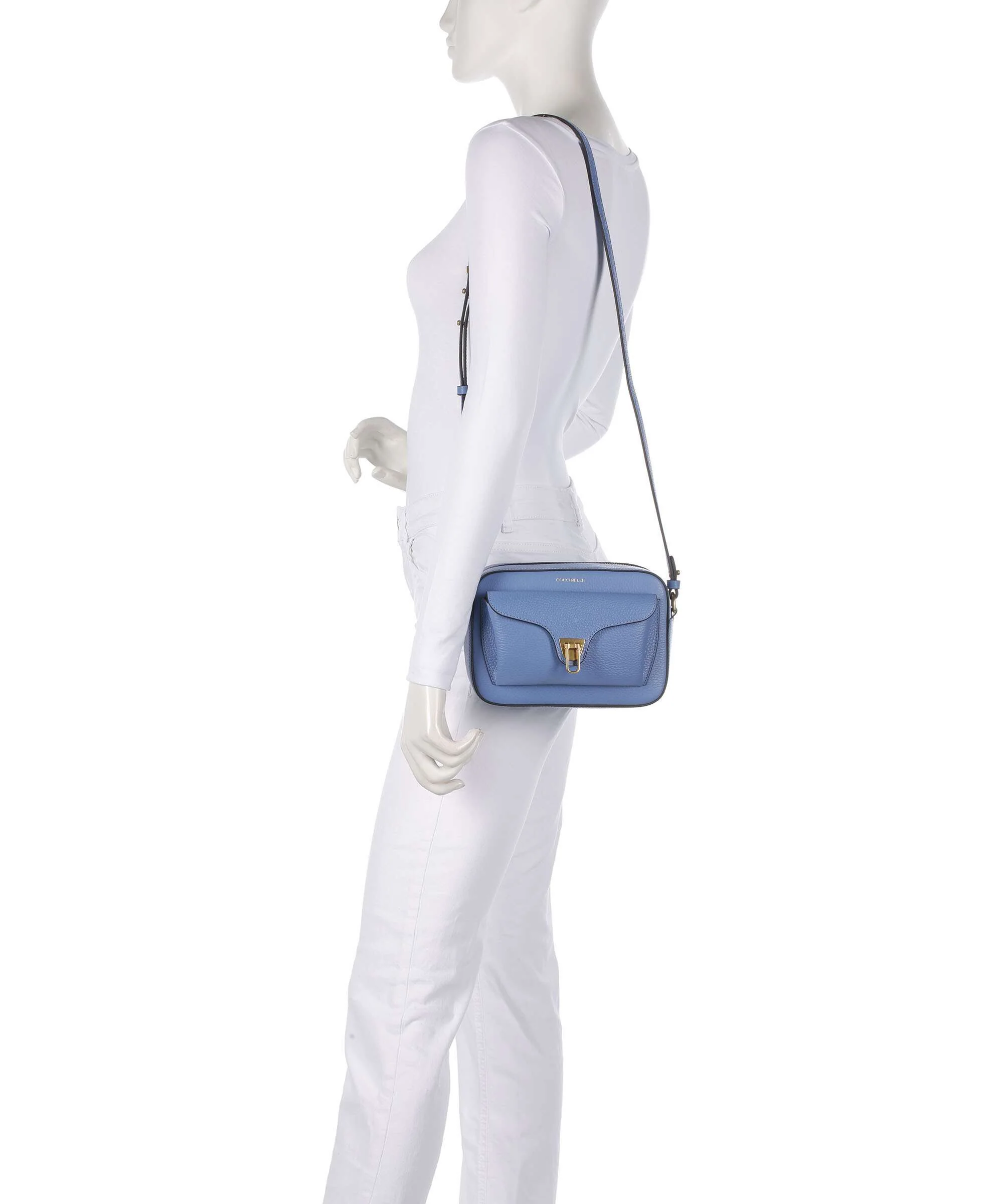Coccinelle Beat Soft Crossbody bag azul - Image 3