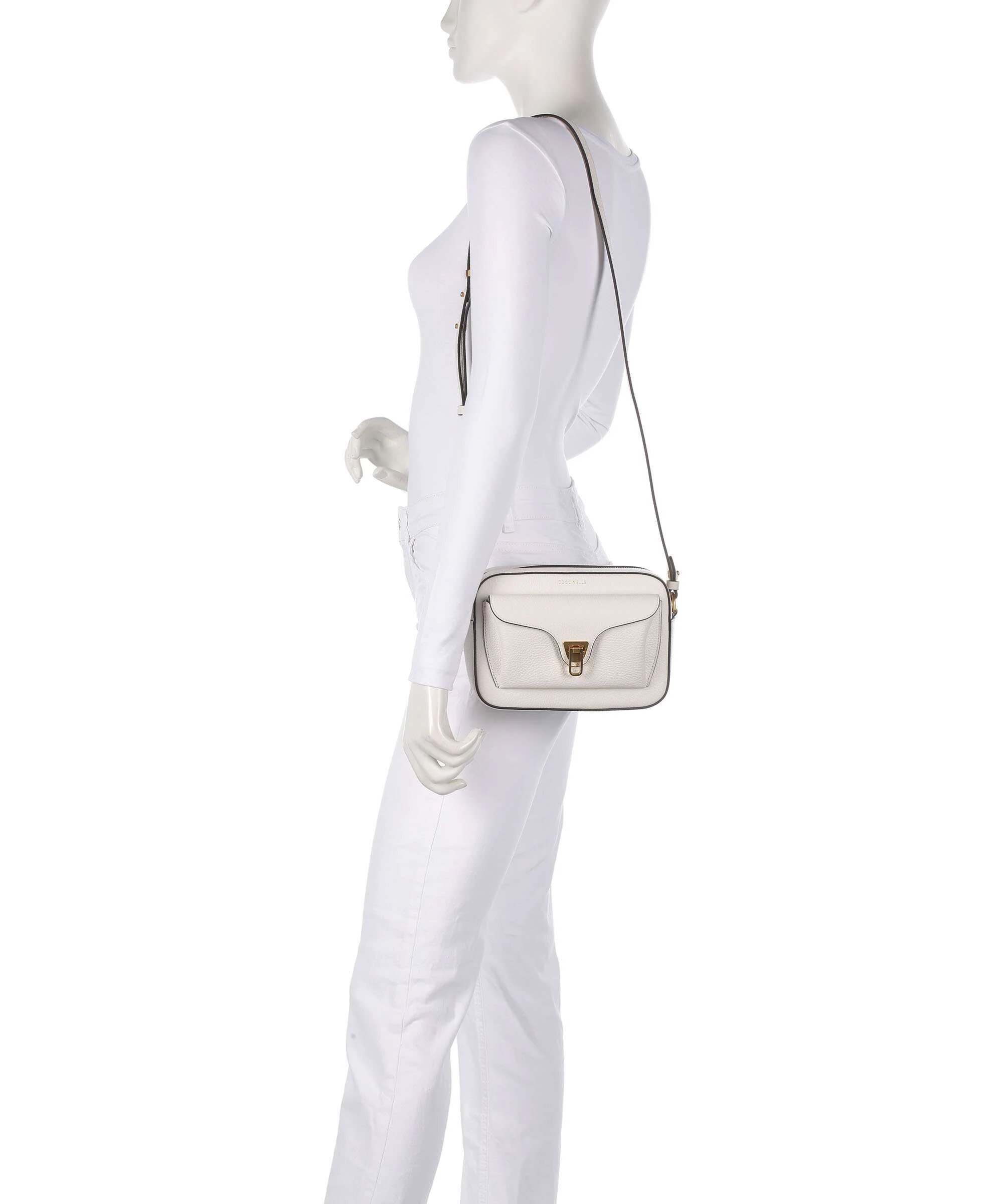 Coccinelle Beat Soft Crossbody bag blanco - Image 3