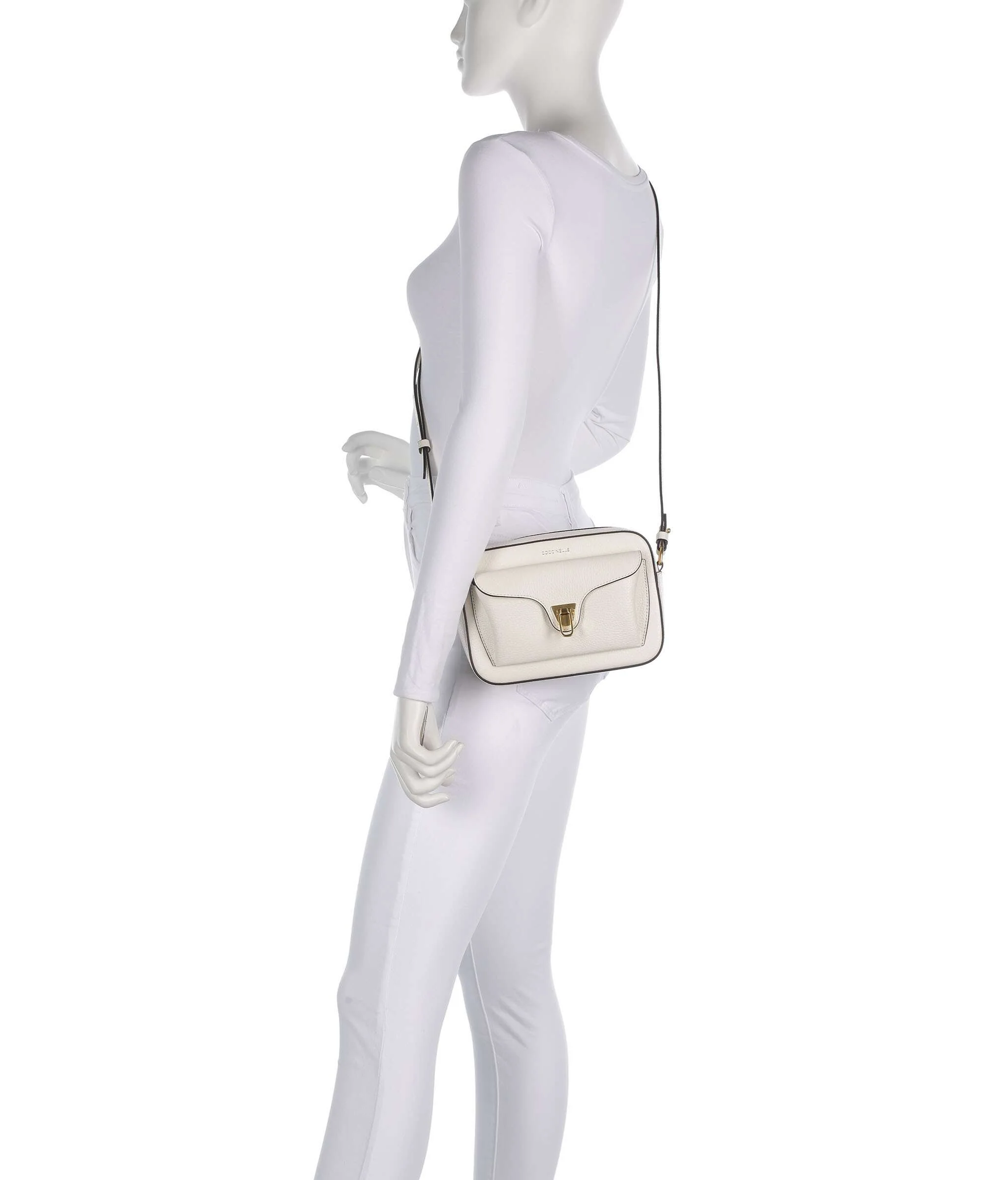 Coccinelle Beat Soft Crossbody bag pearl - Image 3
