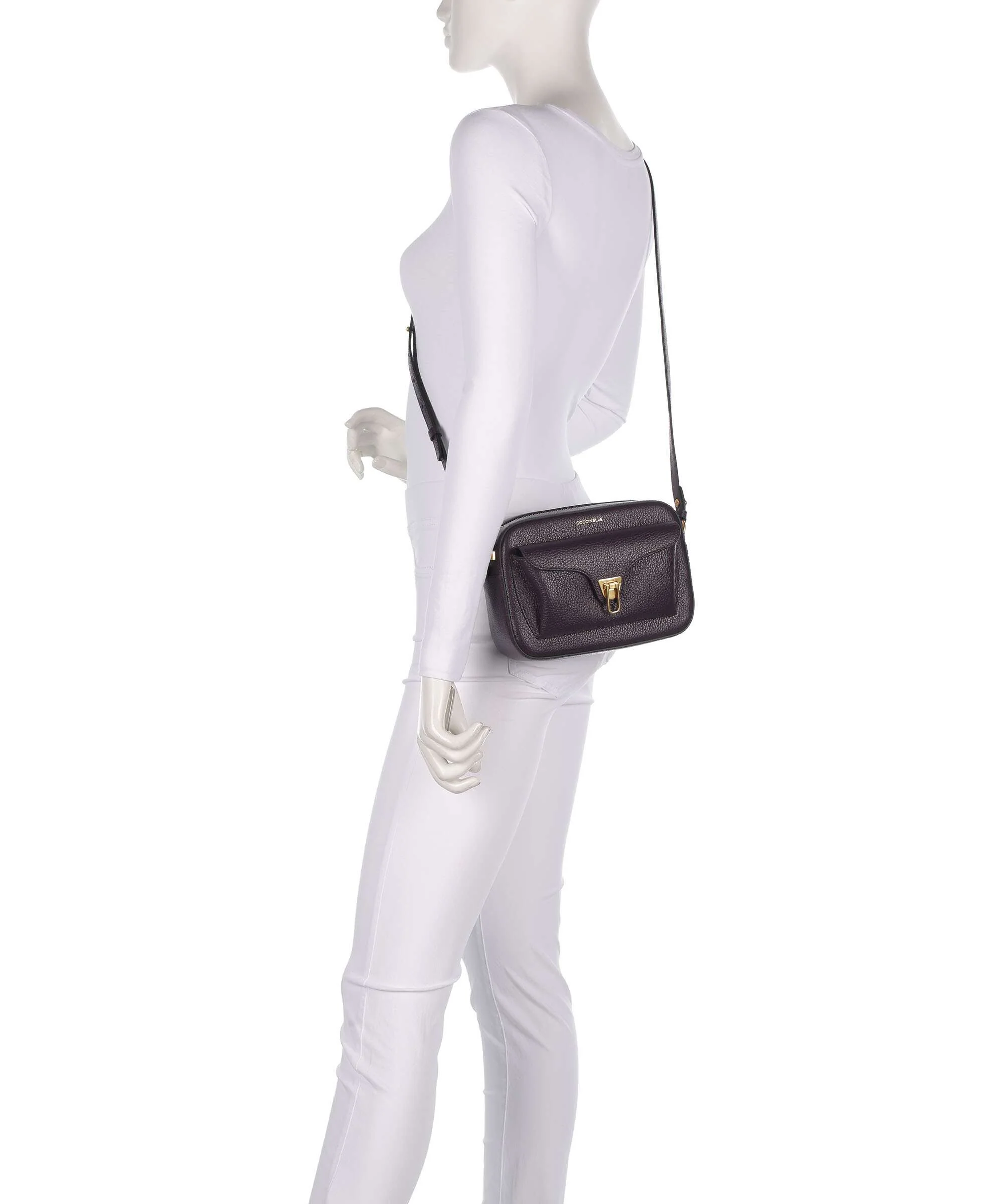 Coccinelle Beat Soft Crossbody bag prune - Image 3