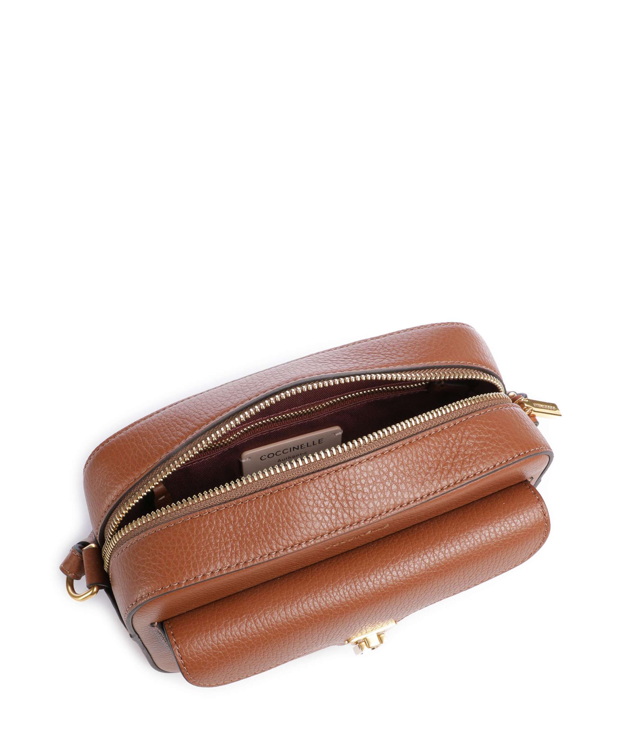 Coccinelle Beat Soft Crossbody bag cognac - Image 6
