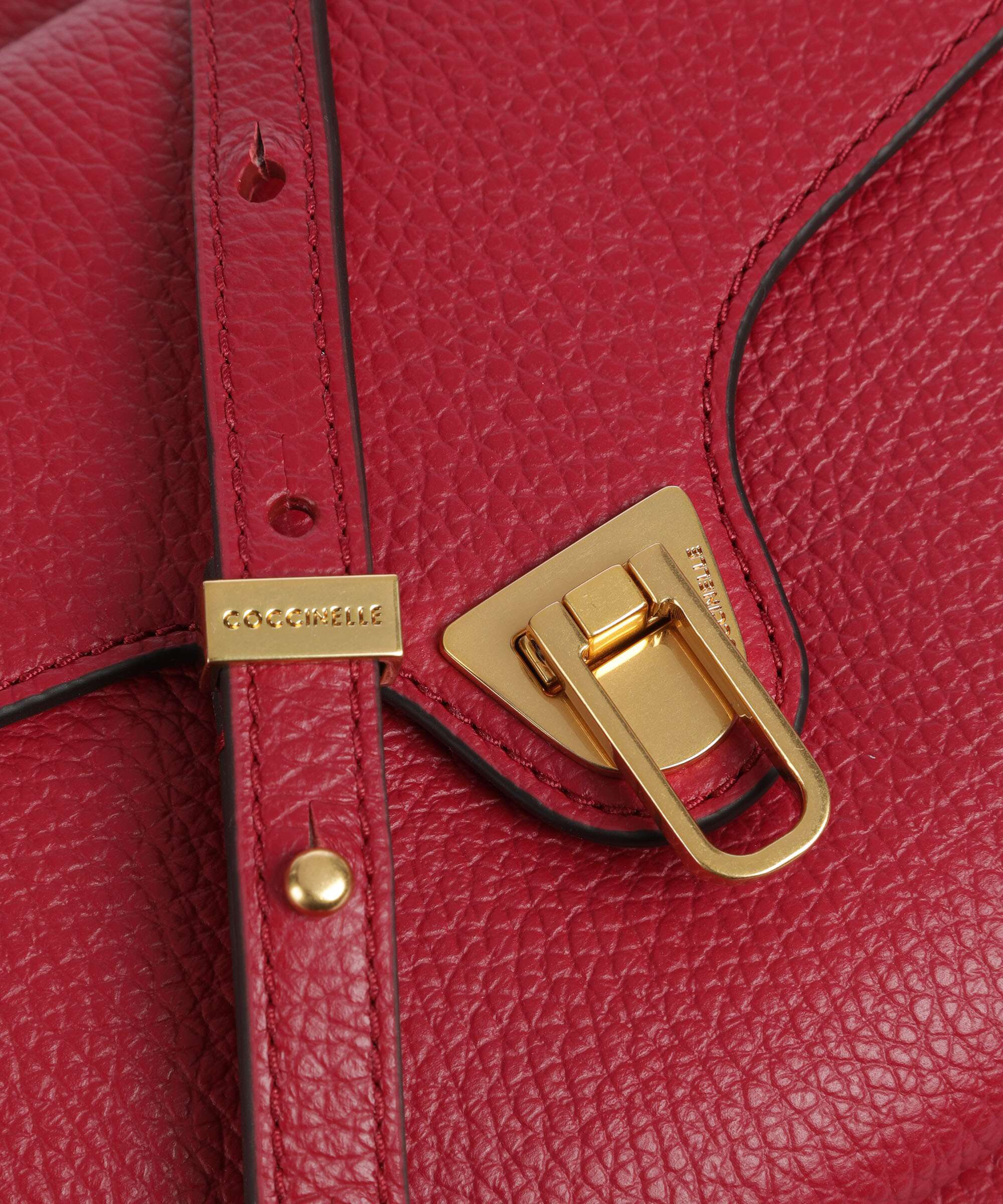 Coccinelle Beat Soft Crossbody bag sangria - Image 4