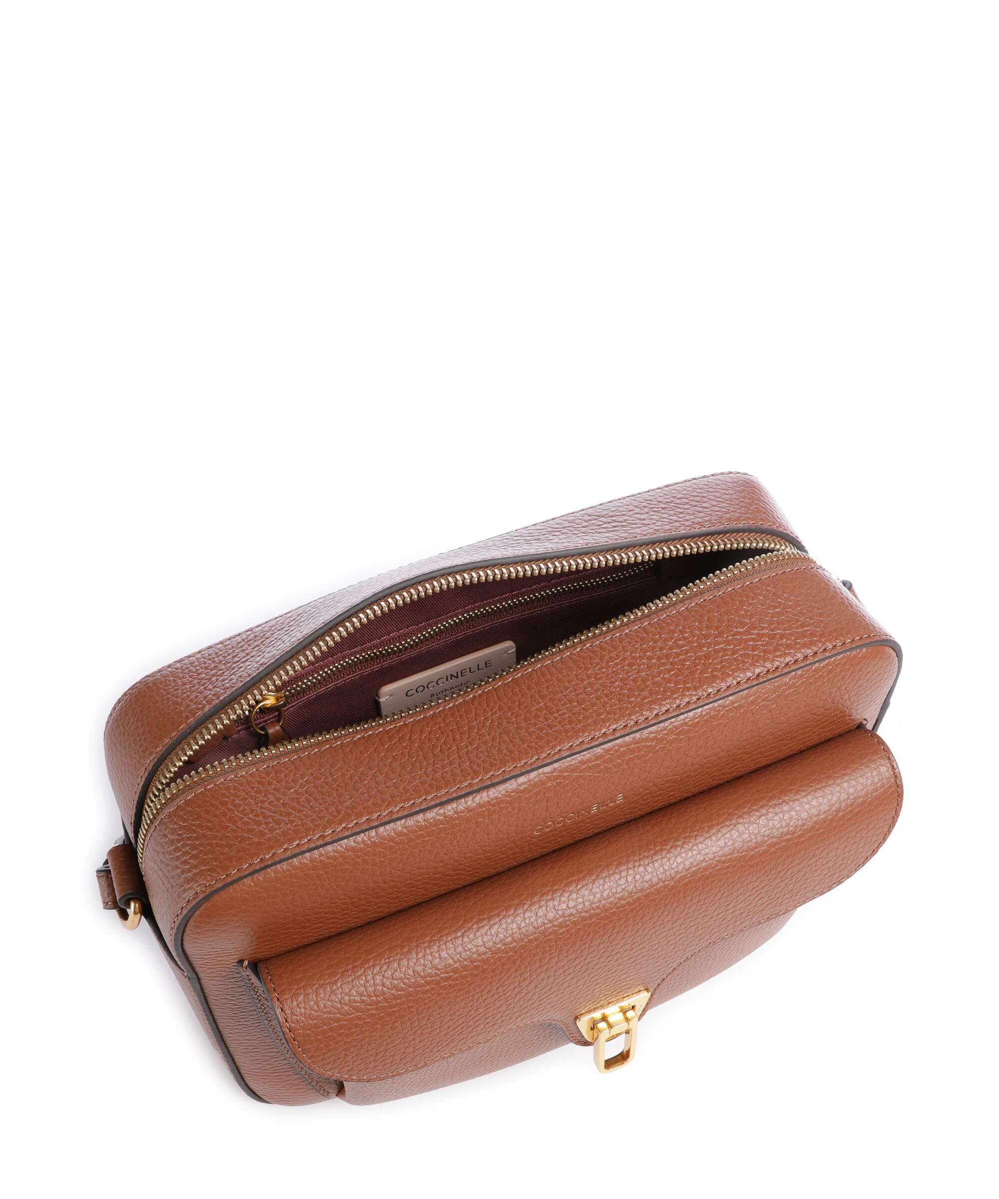 Coccinelle Beat Soft Crossbody bag cognac - Image 6