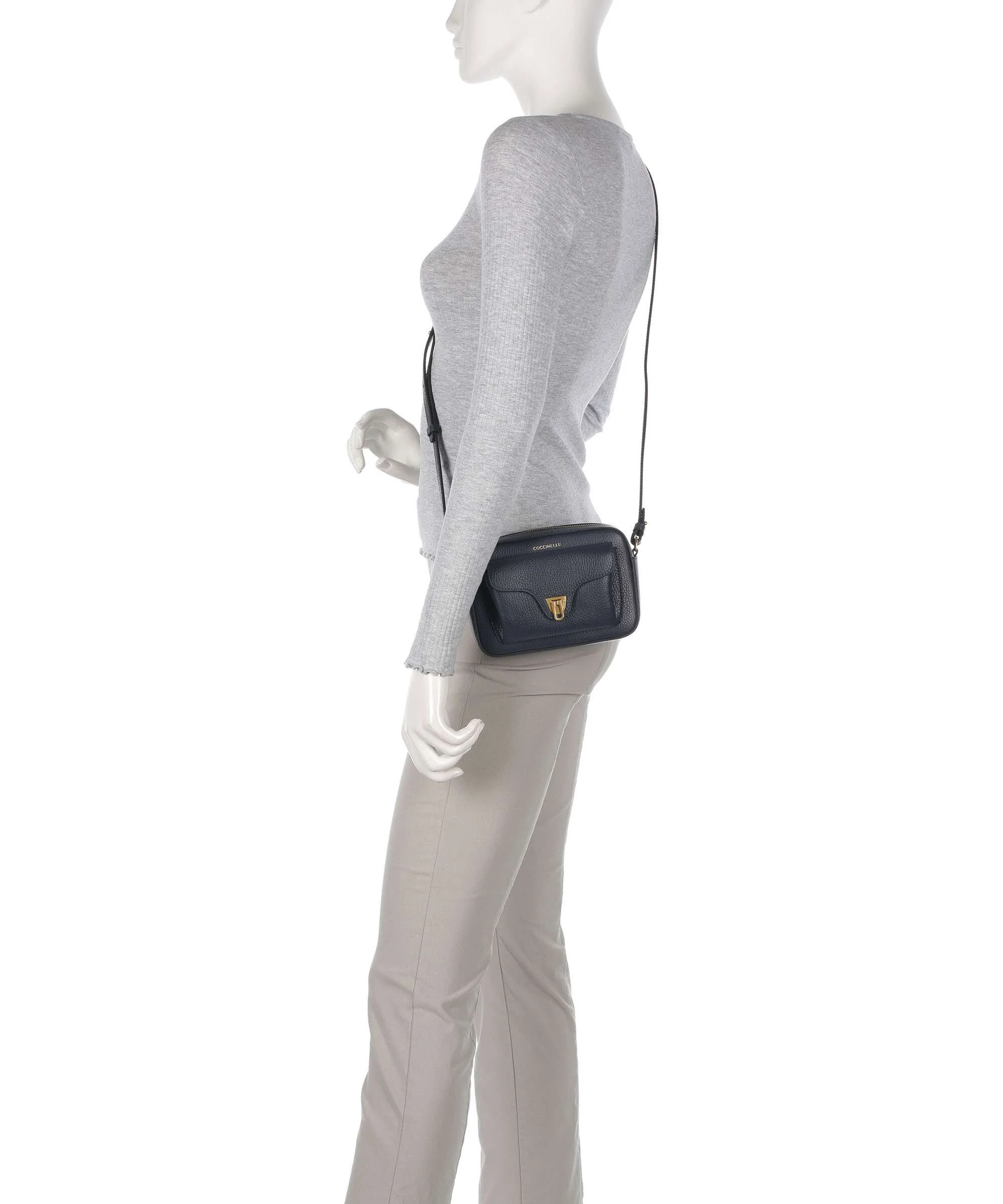 Coccinelle Beat Soft Crossbody bag midnight blue - Image 3