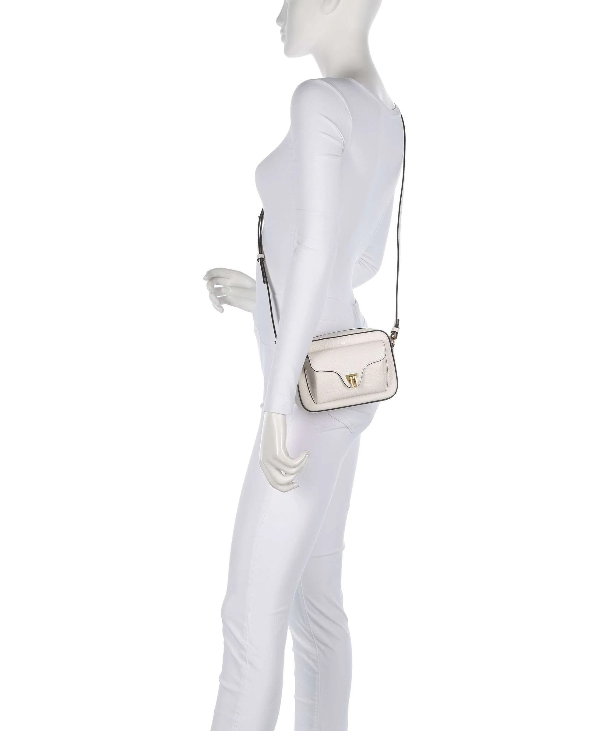 Coccinelle Beat Soft Crossbody bag pearl - Image 3