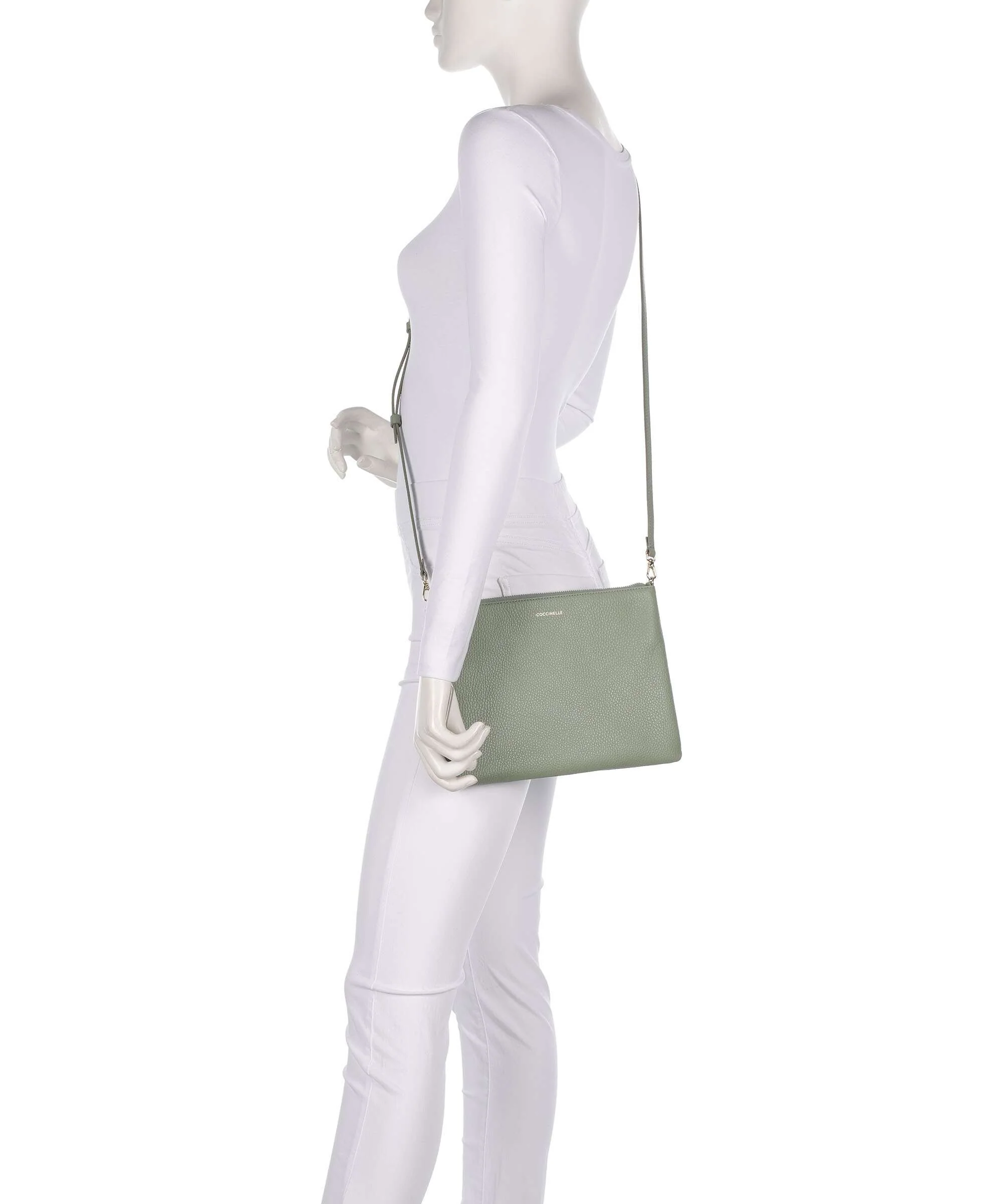 Coccinelle Best Crossbody bag greenery - Image 3