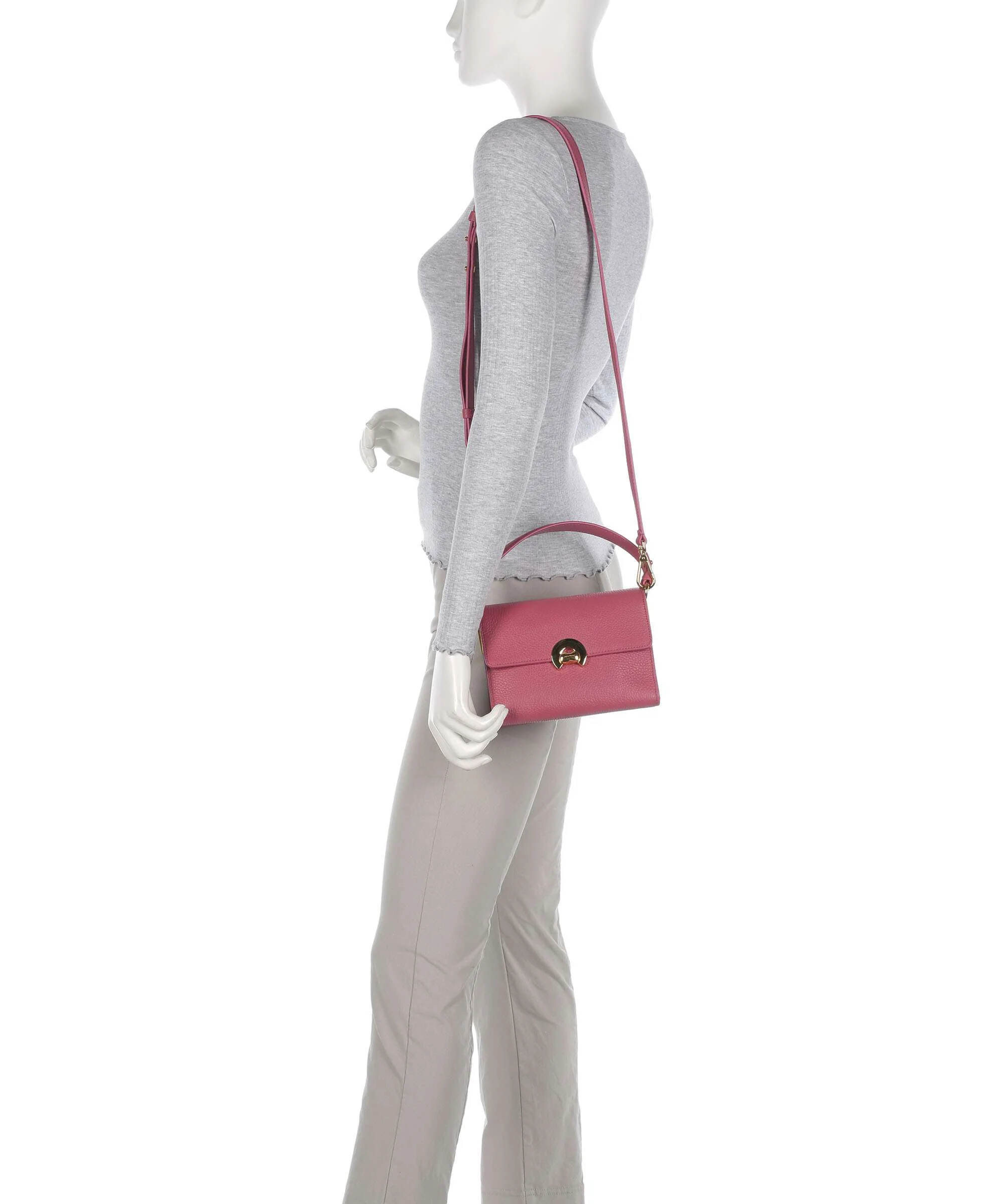 Coccinelle Binxie Crossbody bag rosewood - Image 3