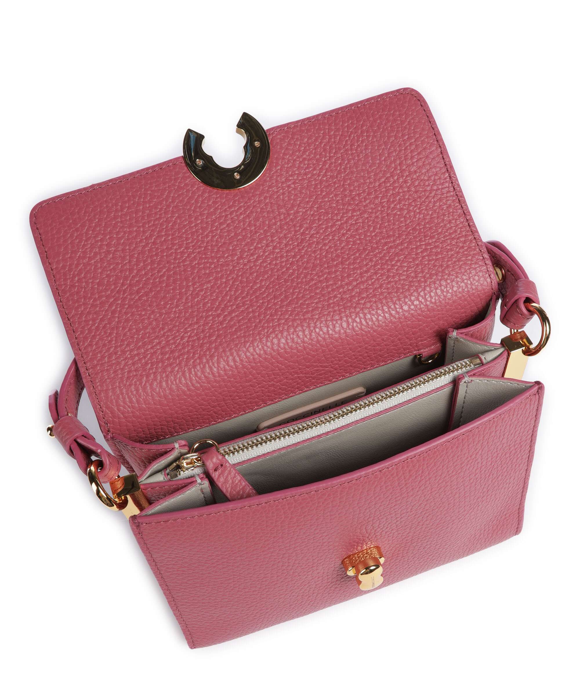 Coccinelle Binxie Crossbody bag rosewood - Image 6