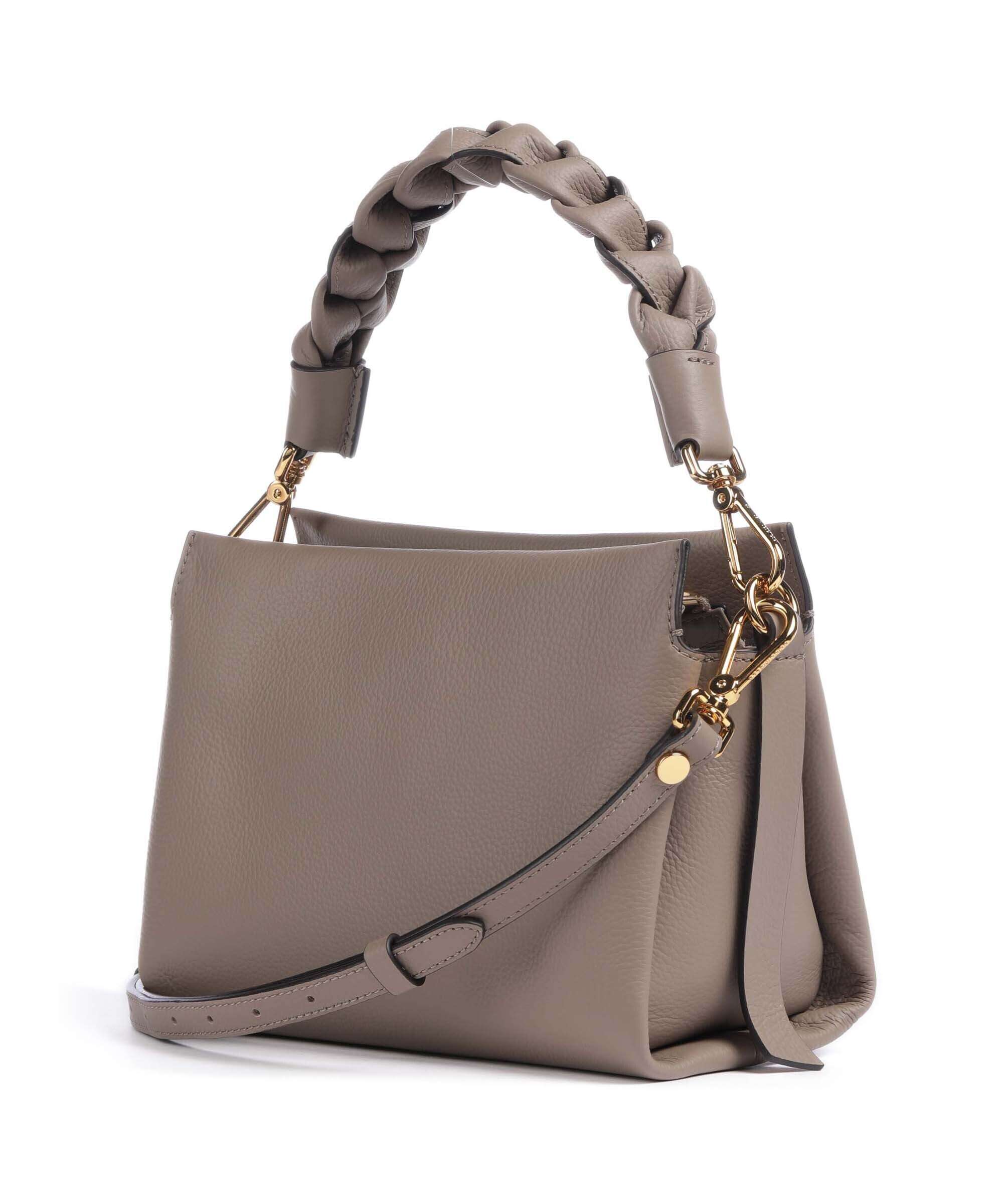 Coccinelle Boheme Grana Double Handbag warm taupe/rosette - Image 2