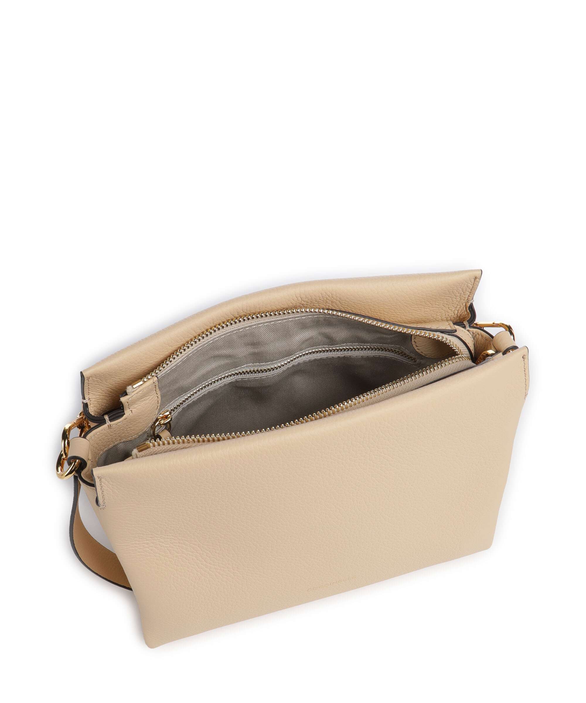 Coccinelle Boheme Grana Double Handbag betulla/cognac - Image 6