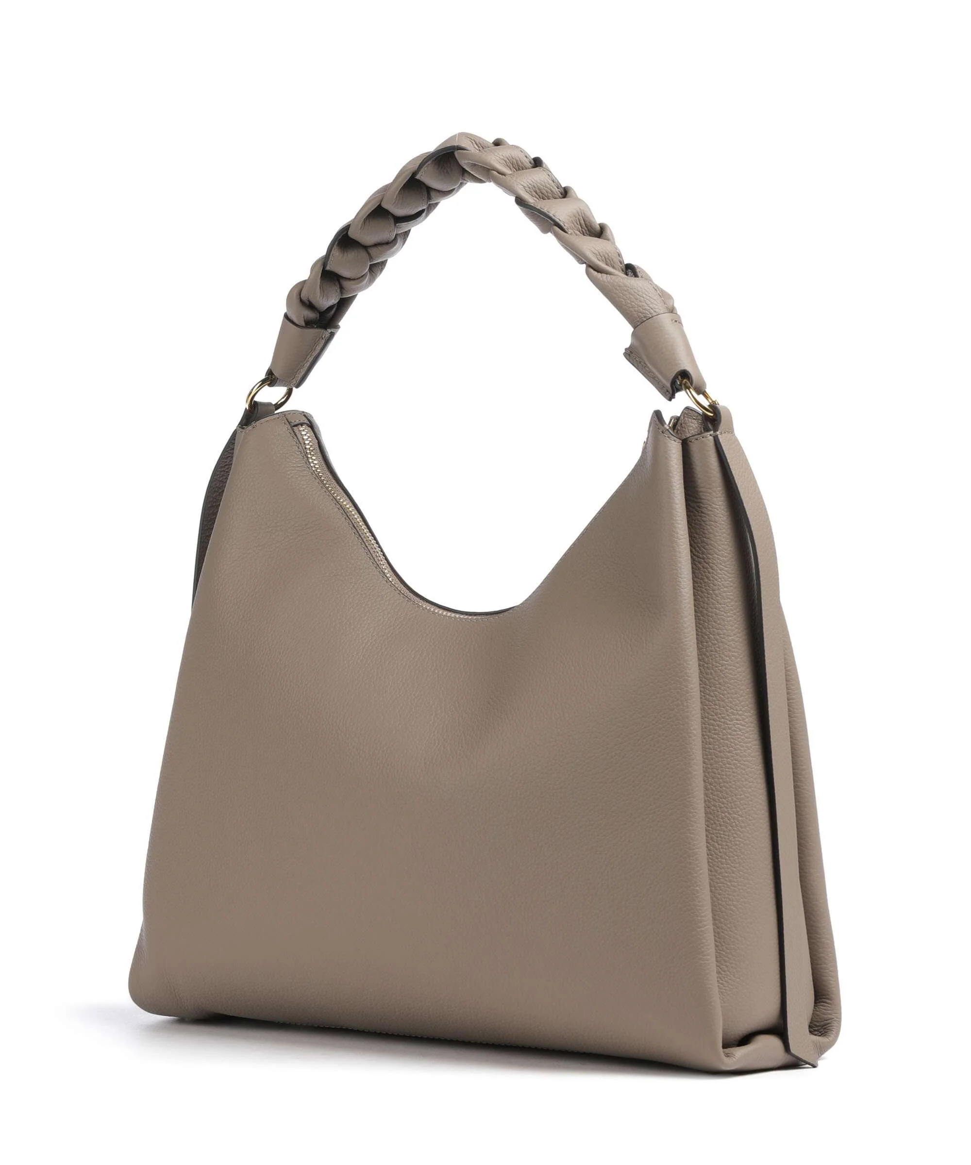 Coccinelle Boheme Grana Double Hobo bag warm taupe/rosette - Image 2