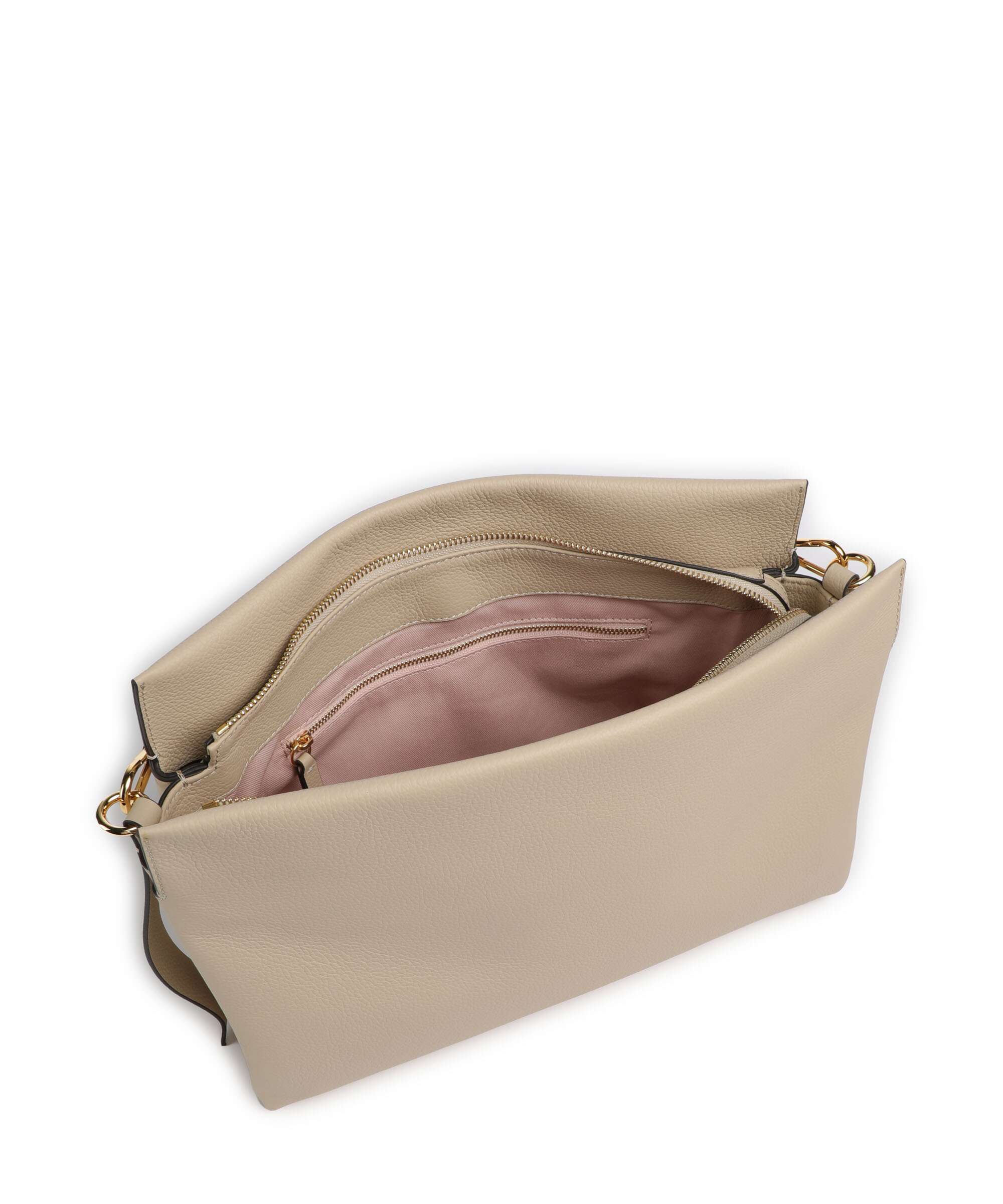 Coccinelle Boheme Grana Double Hobo bag sandshell/seagrass - Image 5